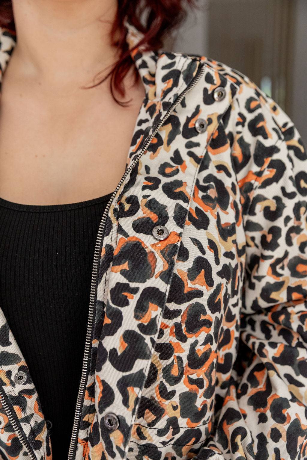 Lakey Jacket in Instinct Print