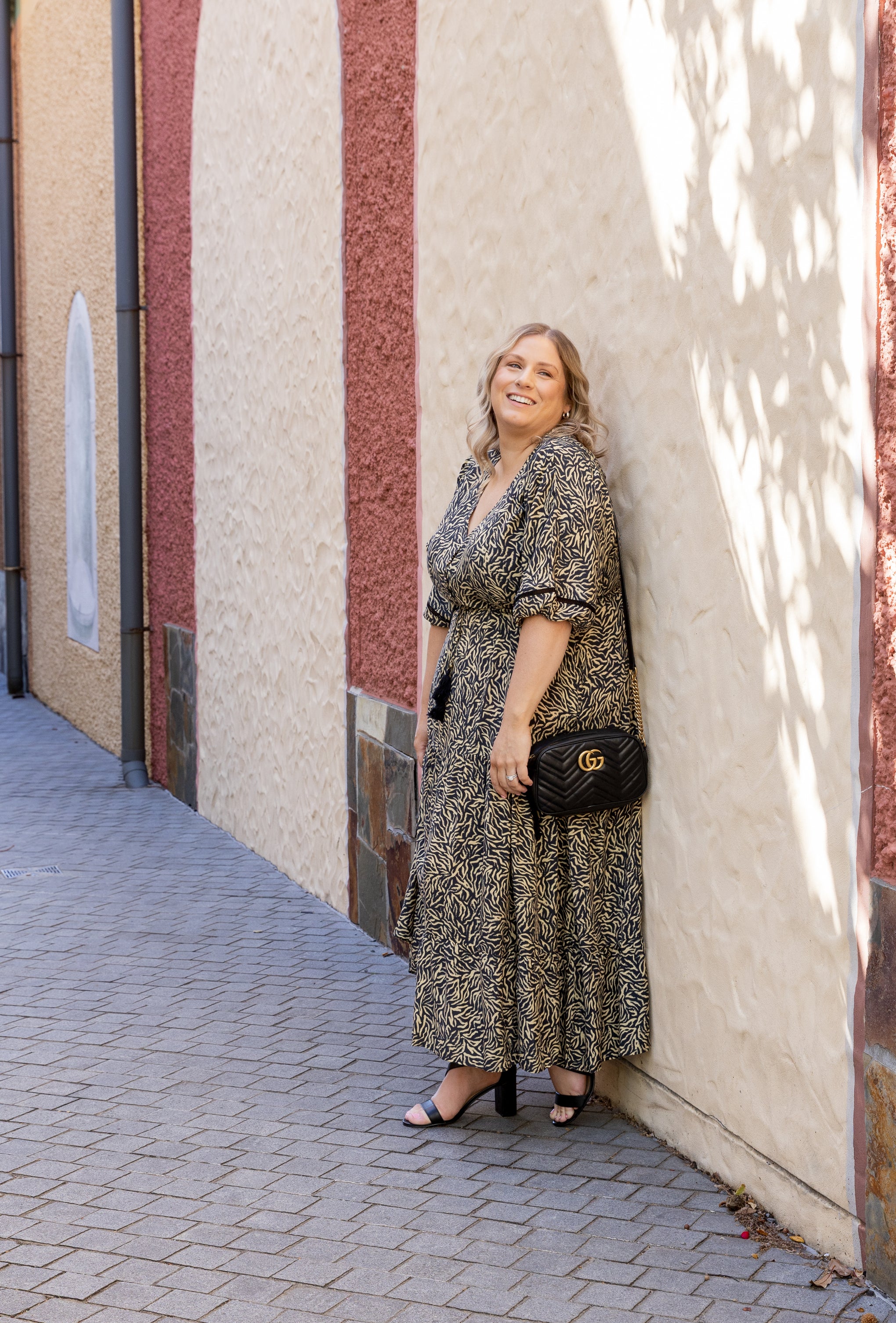 Addison Maxi Dress in Sahara Nights