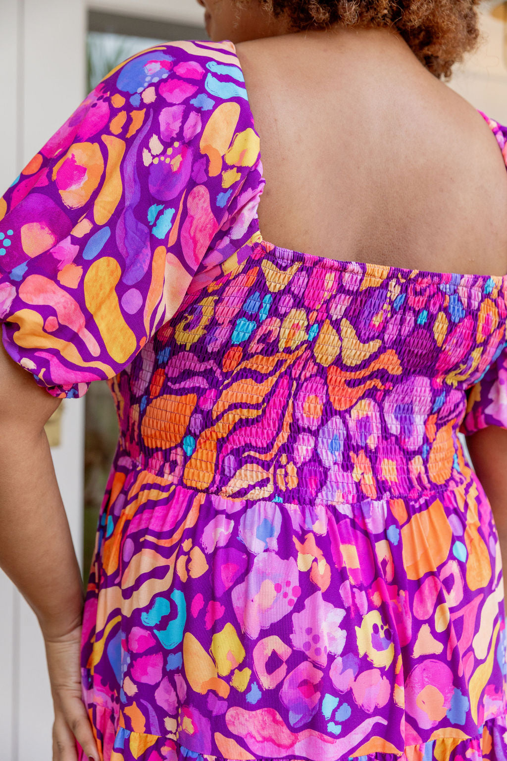 Peri Midi Dress in Ruby by Kasey Rainbow
