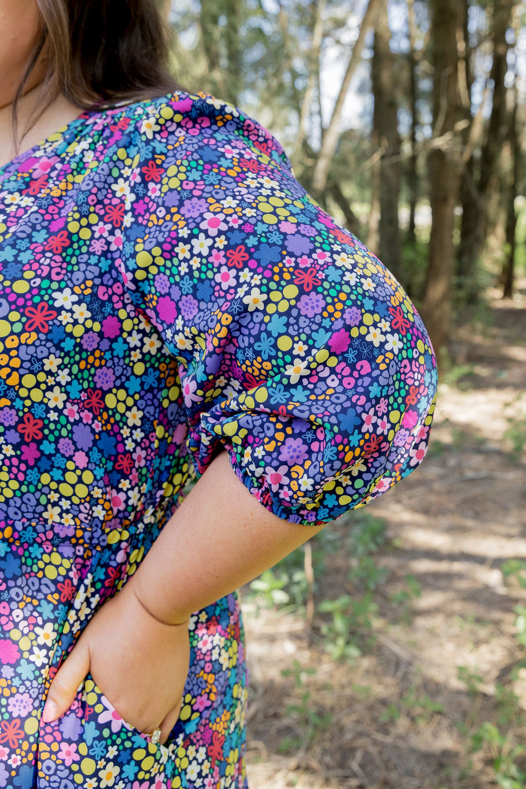 Billie Dress in Ditsy by Kasey Rainbow