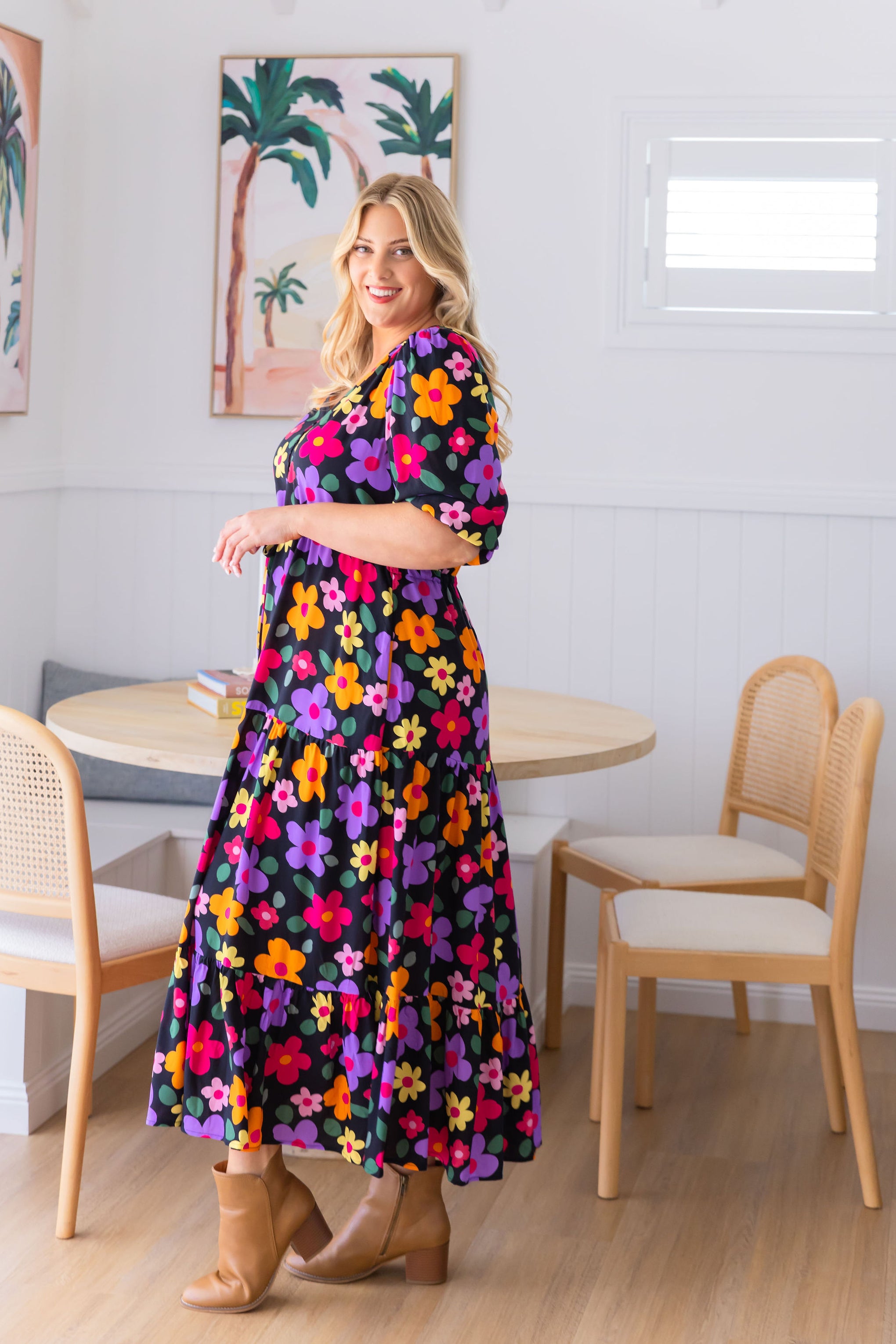 Billie Maxi Dress in Bloomie