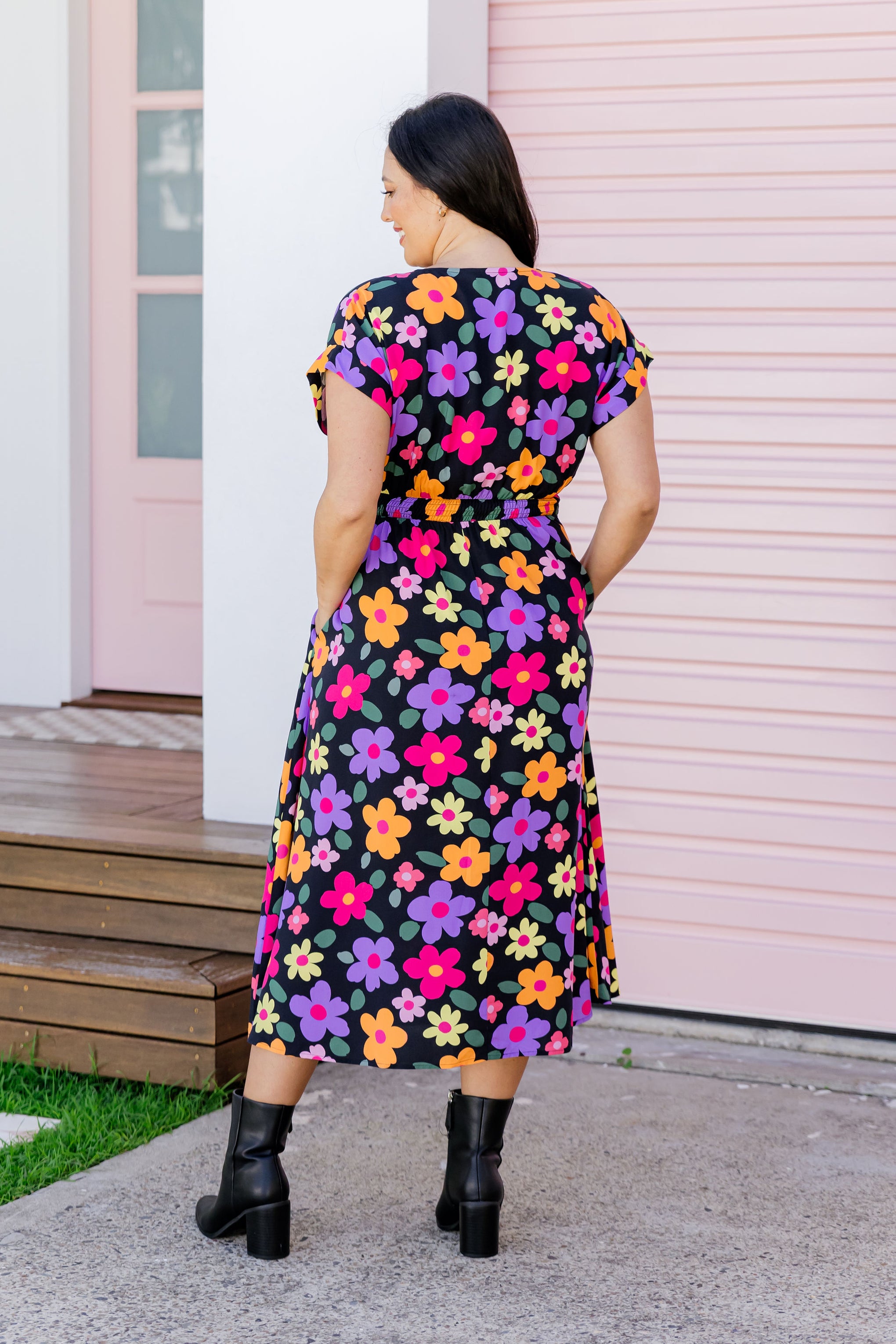 Millie Midi Dress in Bloomie