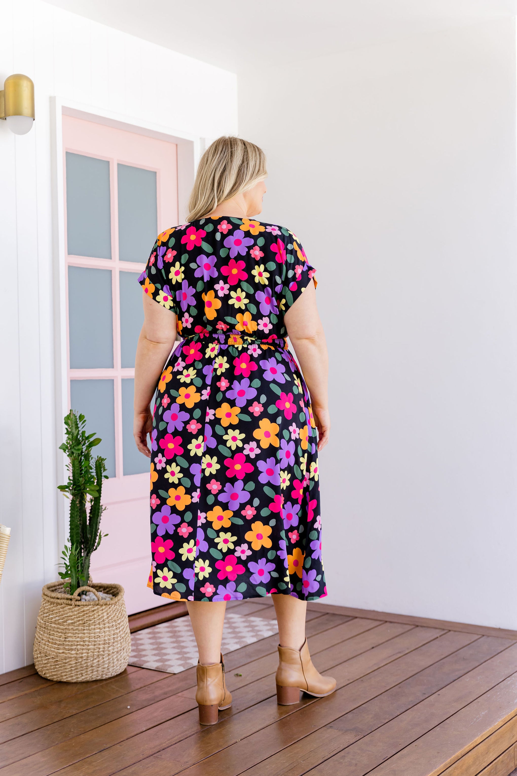Millie Midi Dress in Bloomie