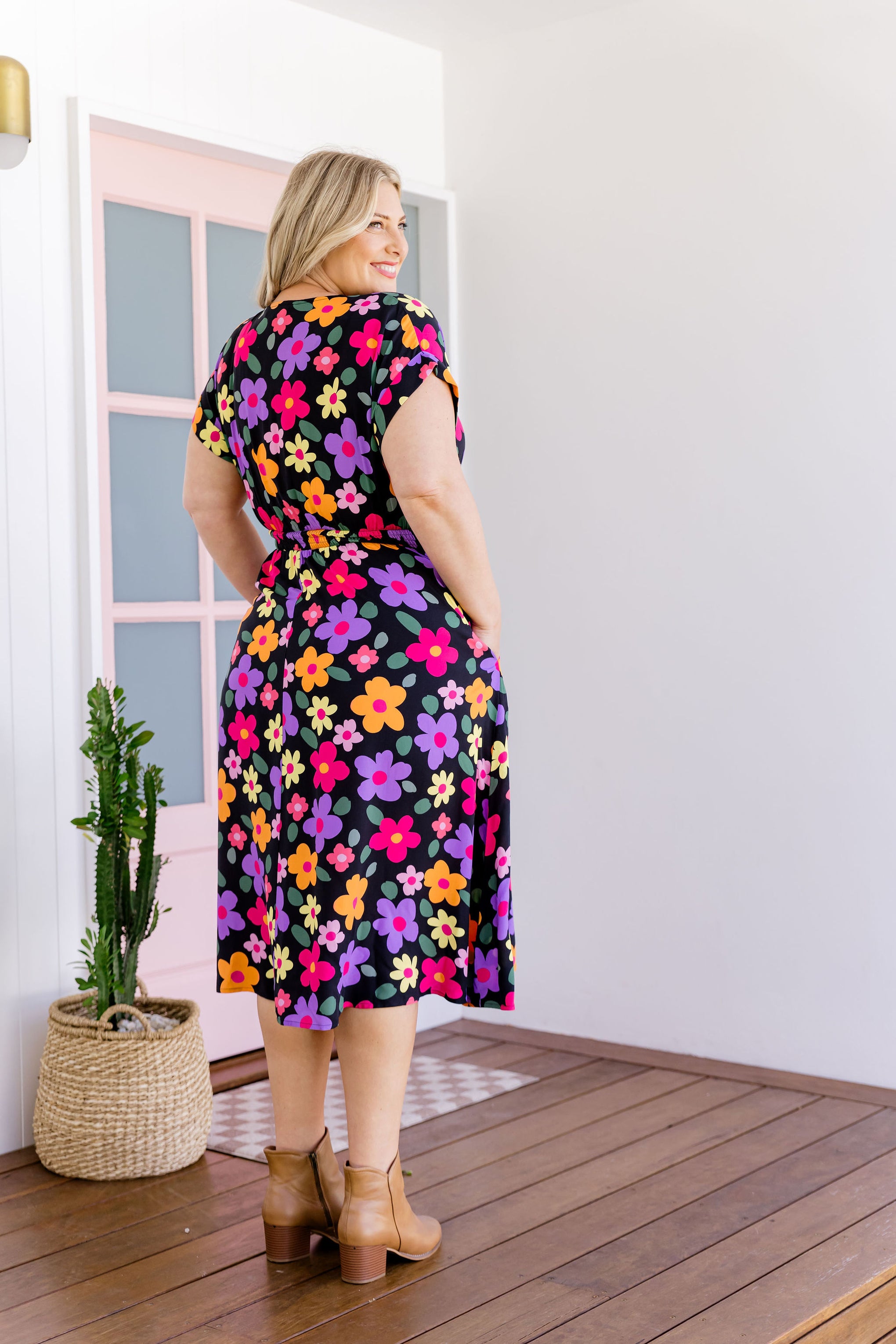 Millie Midi Dress in Bloomie