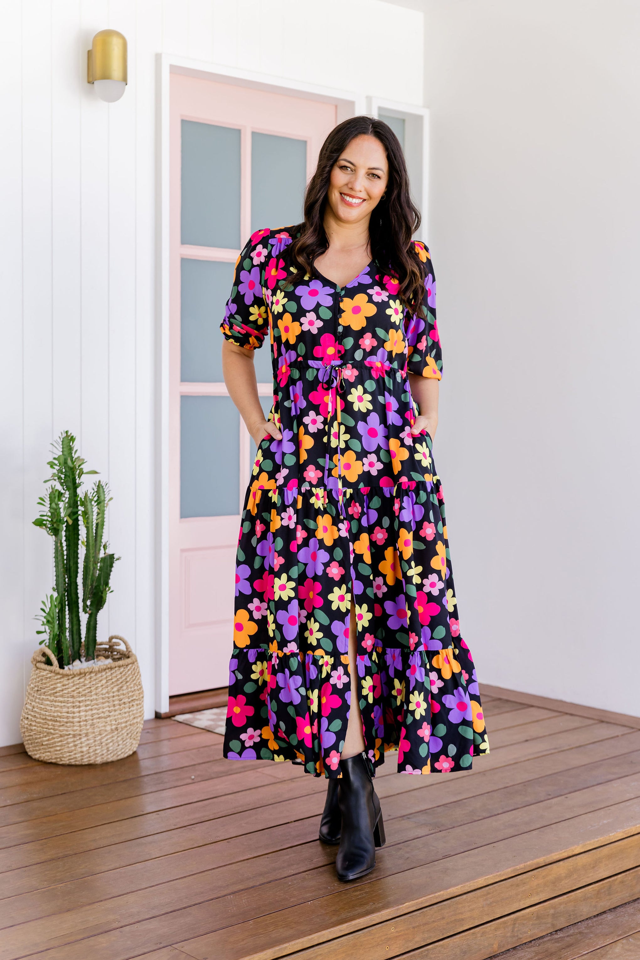 Billie Maxi Dress in Bloomie