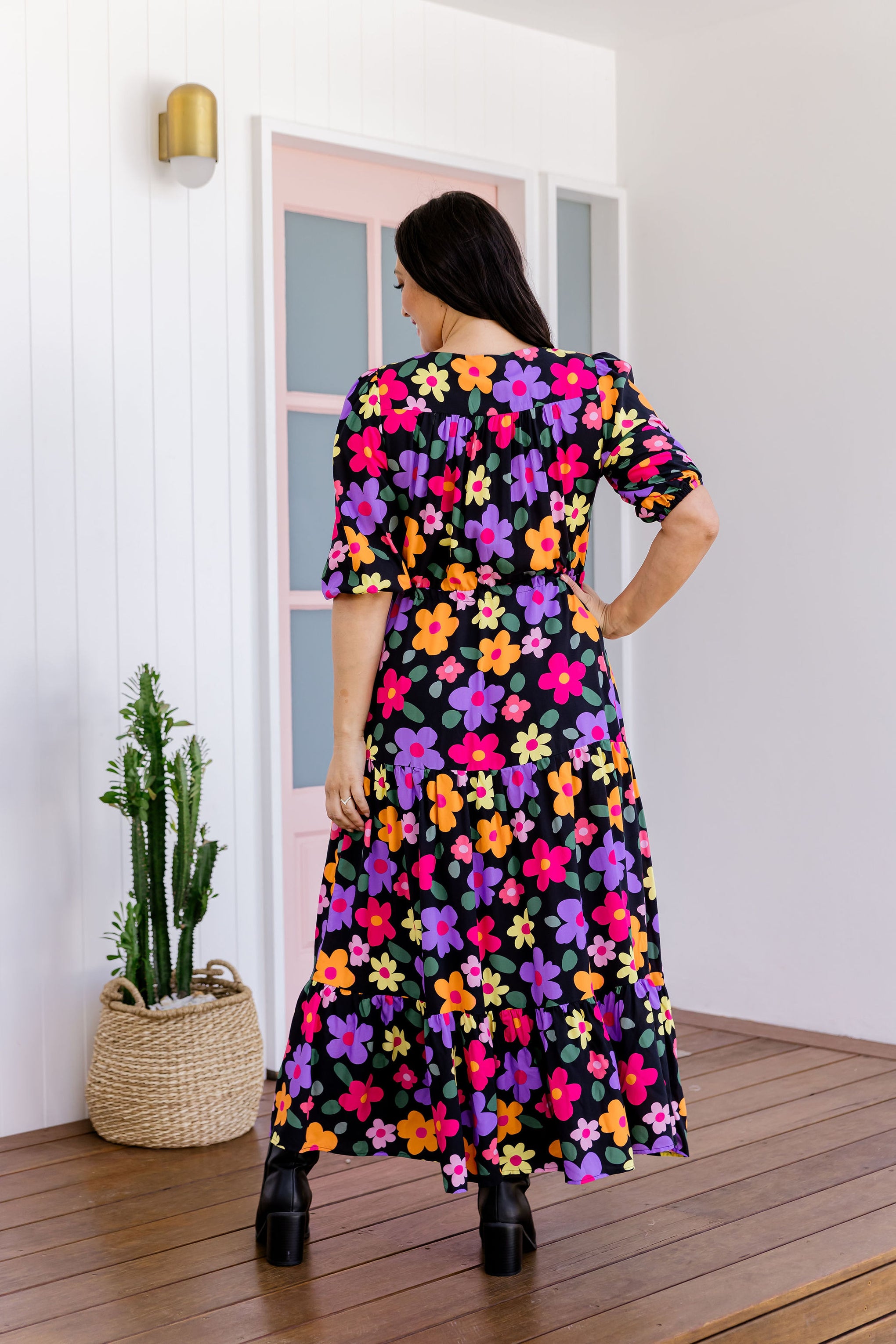 Billie Maxi Dress in Bloomie
