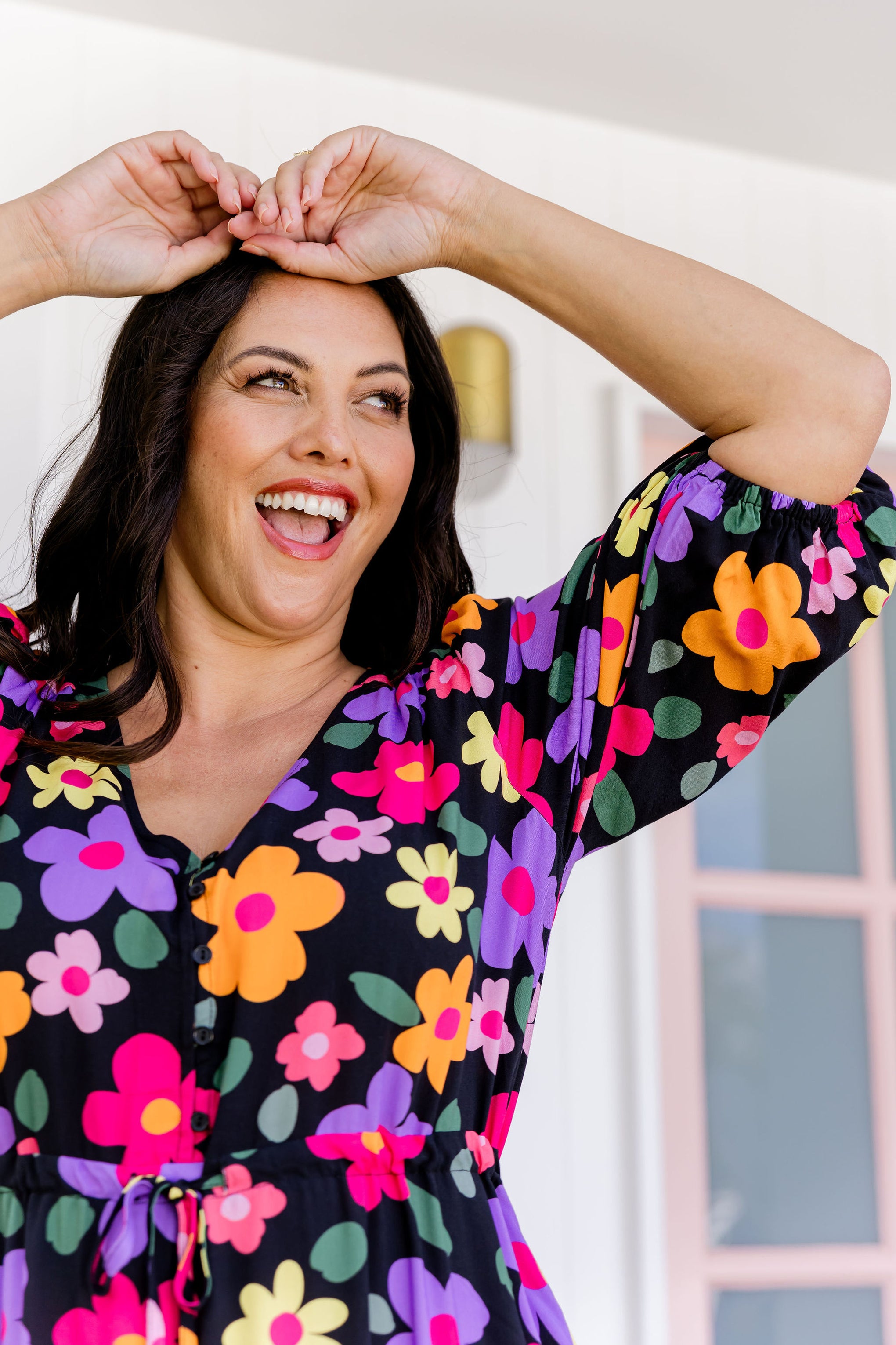 Billie Maxi Dress in Bloomie