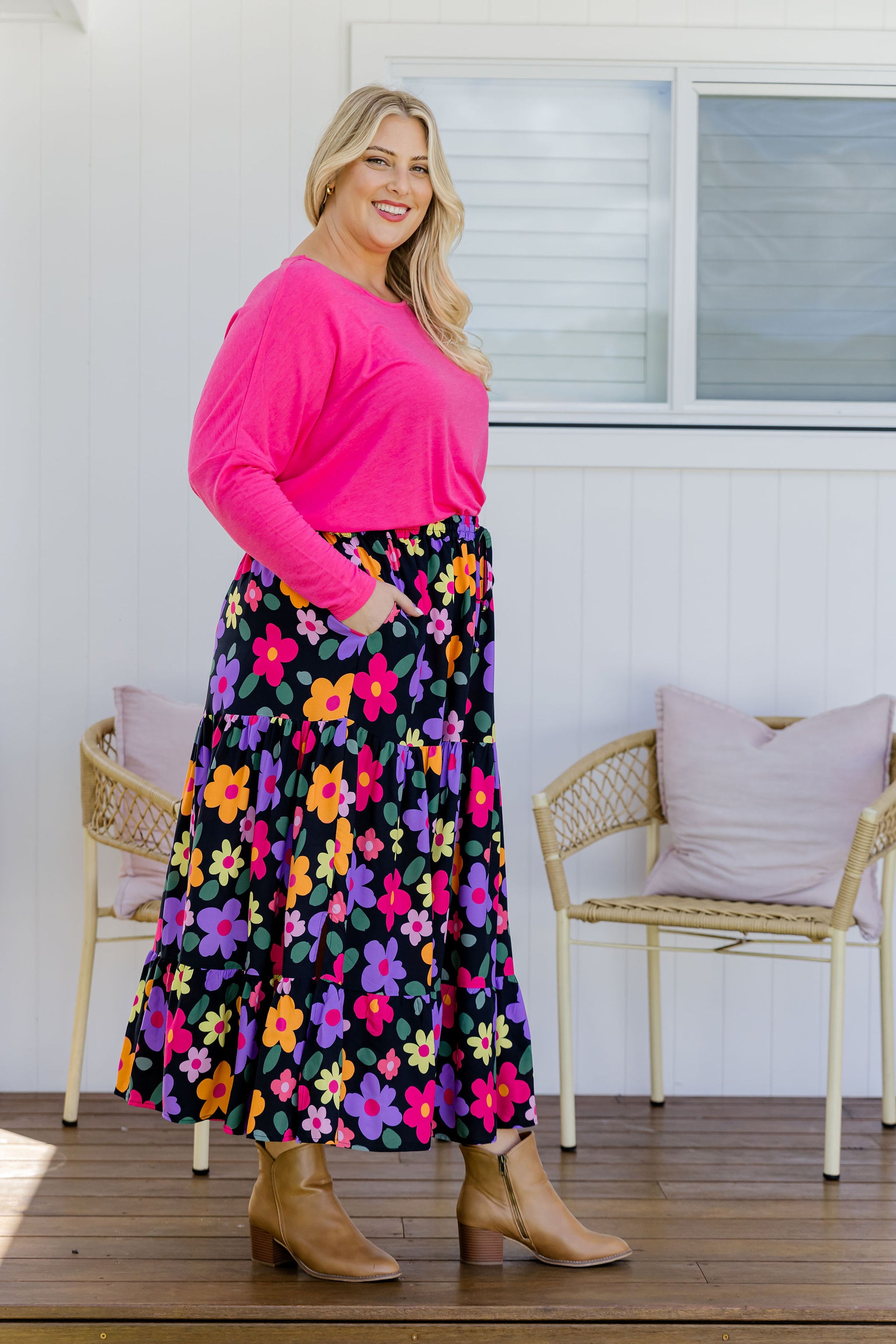 Carrie Skirt in Bloomie