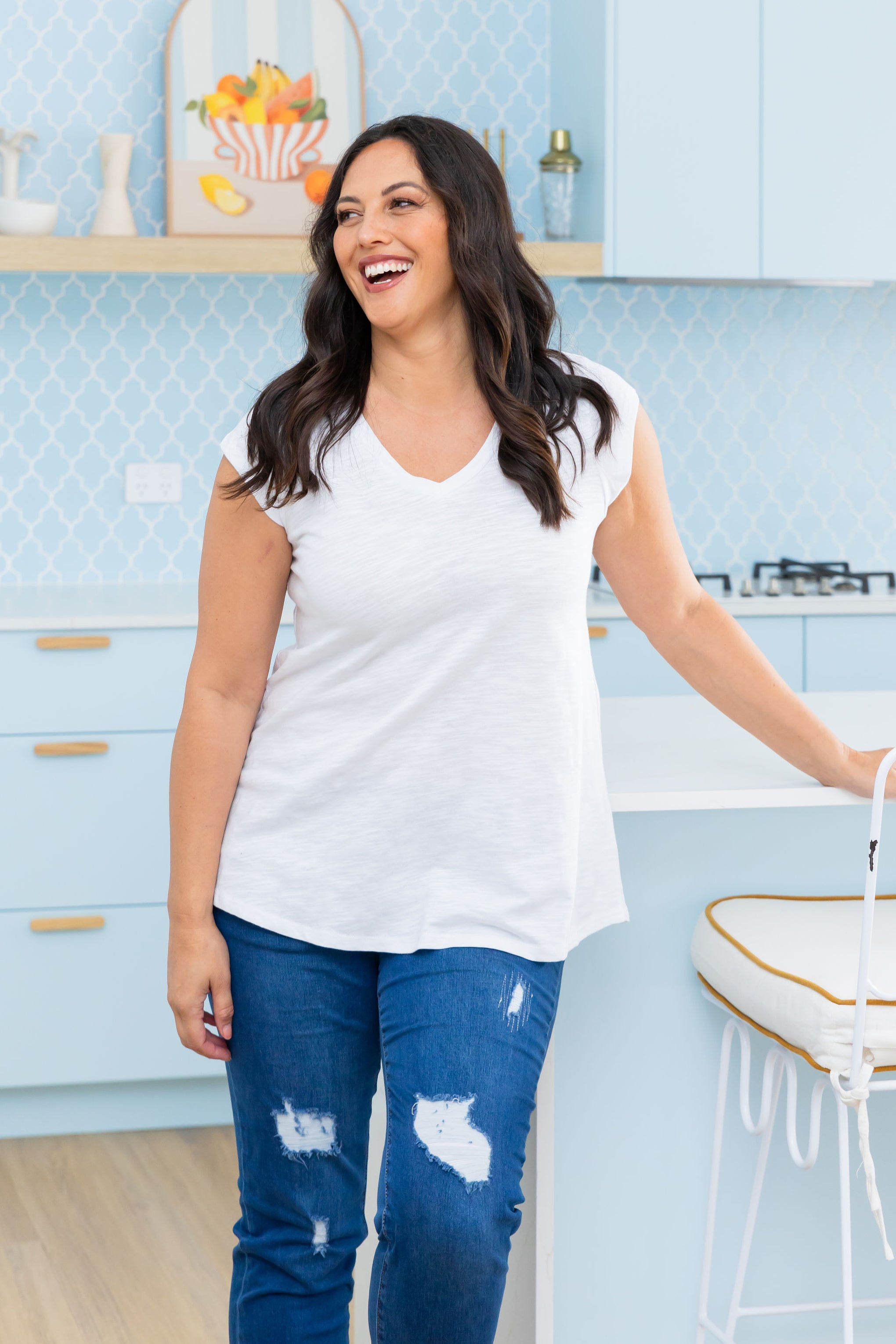 Isla Shirt in White