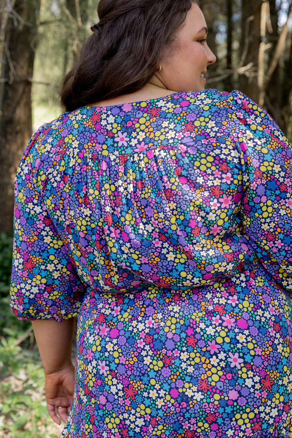 Billie Dress in Ditsy by Kasey Rainbow