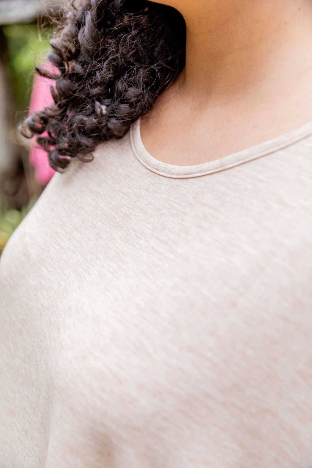 Harlow Knit Top in Oat Marl