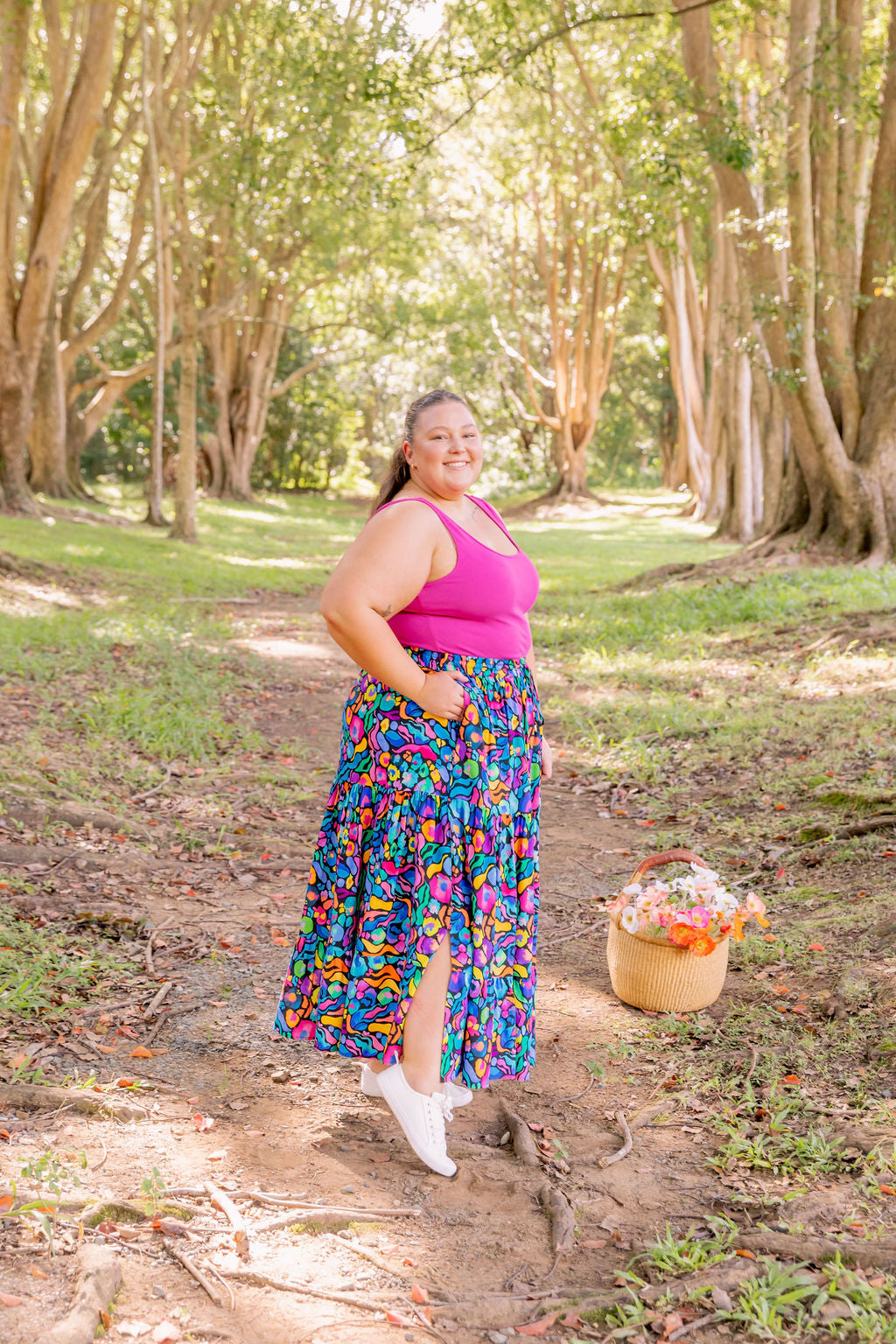 Carrie Skirt In Africa by Kasey Rainbow