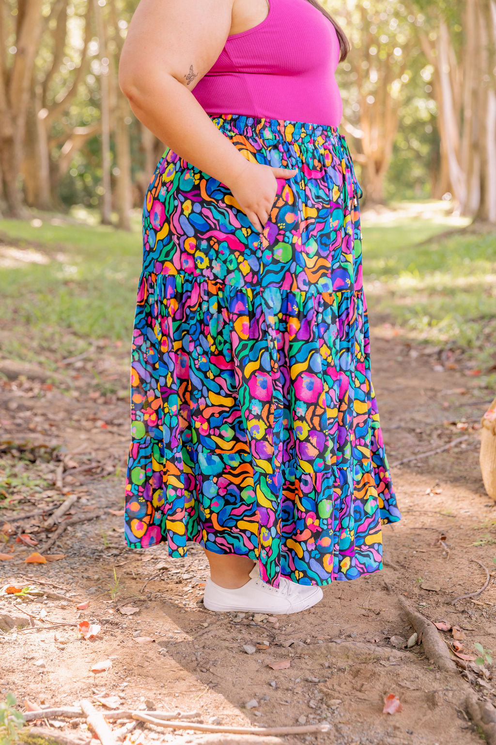 Carrie Skirt In Africa by Kasey Rainbow