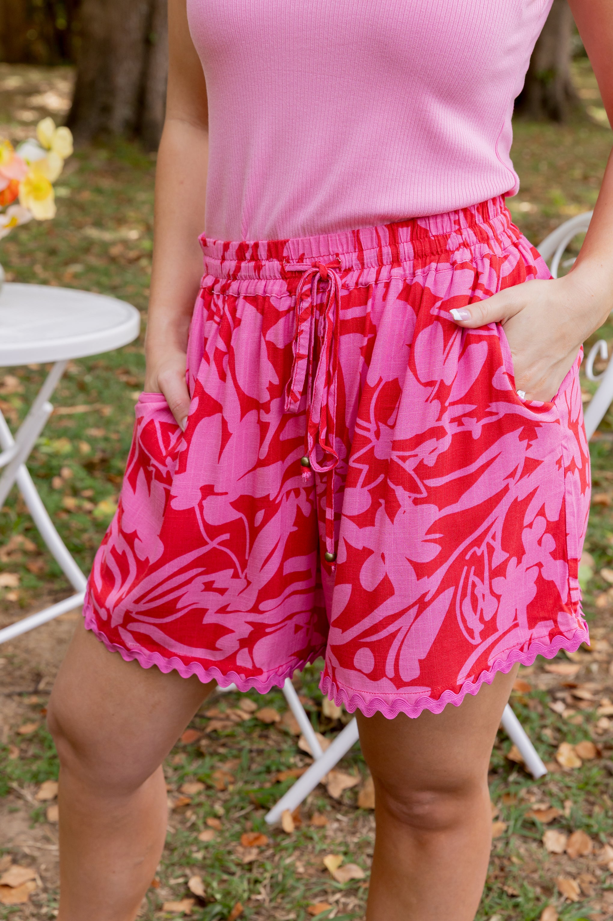 Harlow Shorts in Fiesta