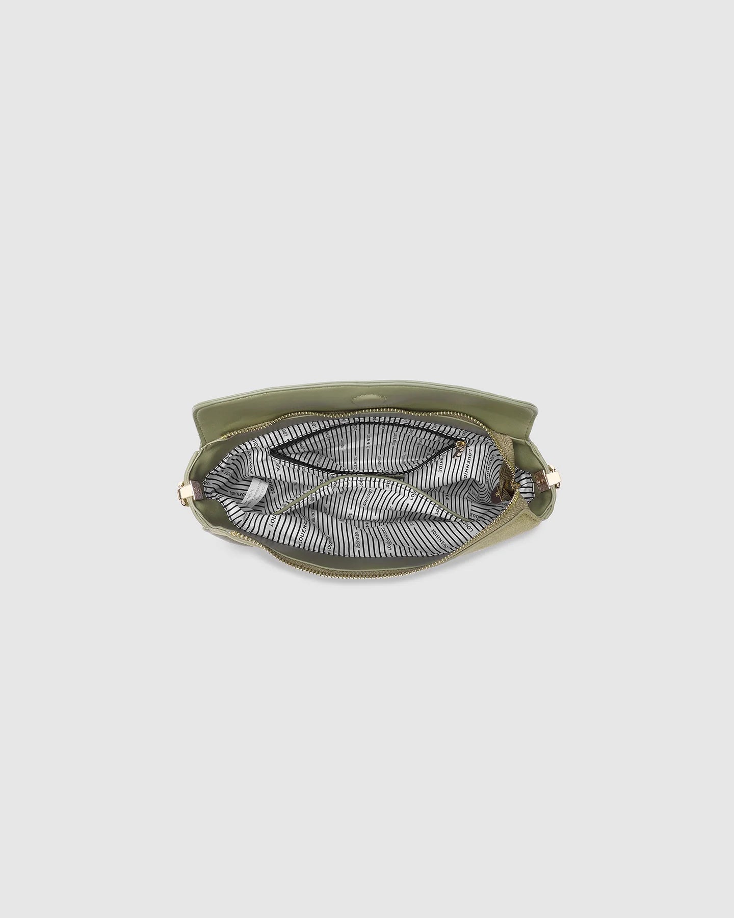 Saylor Crossbody Bag in Sage Green by Louenhide