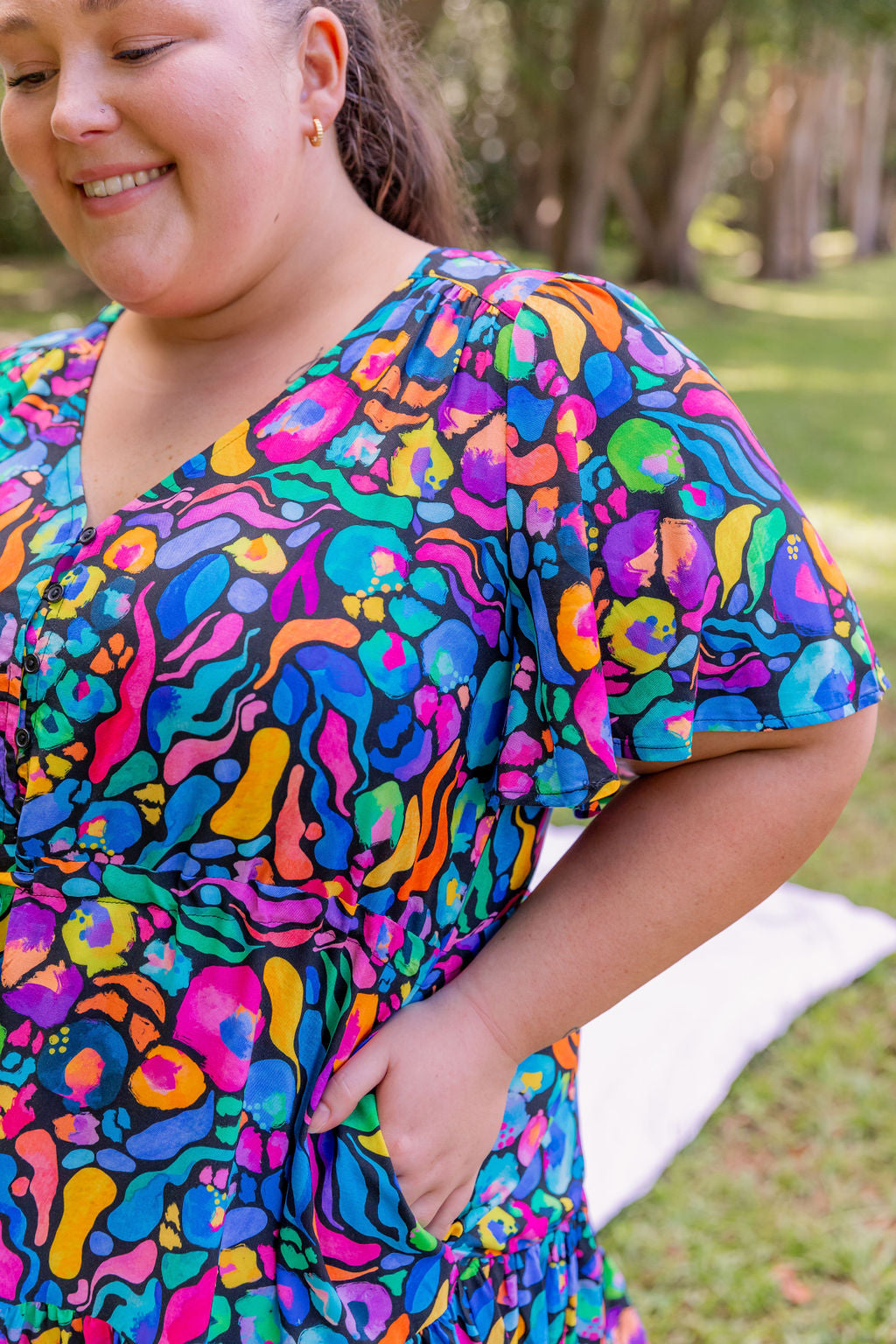 Charlie Dress In Africa by Kasey Rainbow