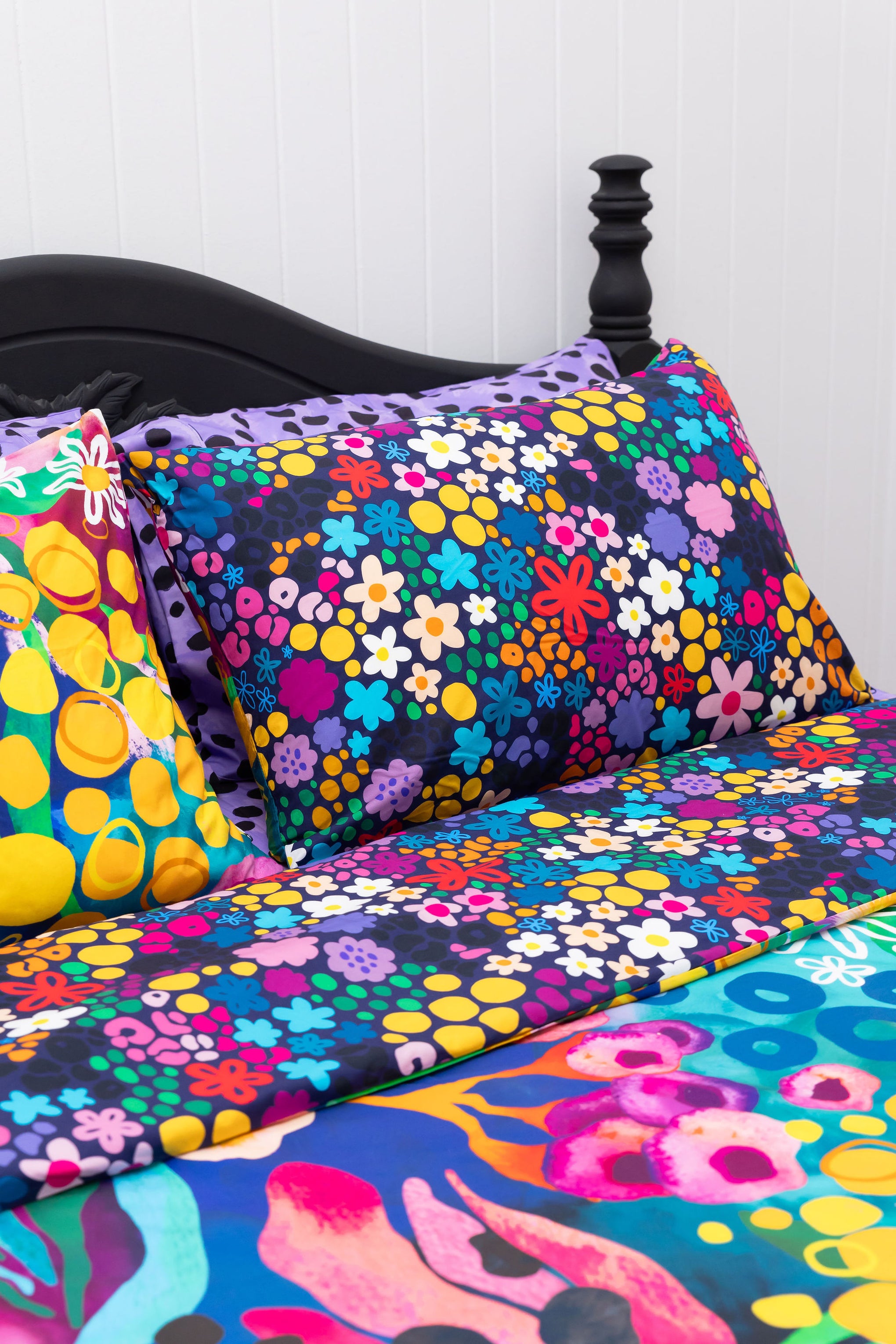 Quilt Cover Set in Matilda by Kasey Rainbow