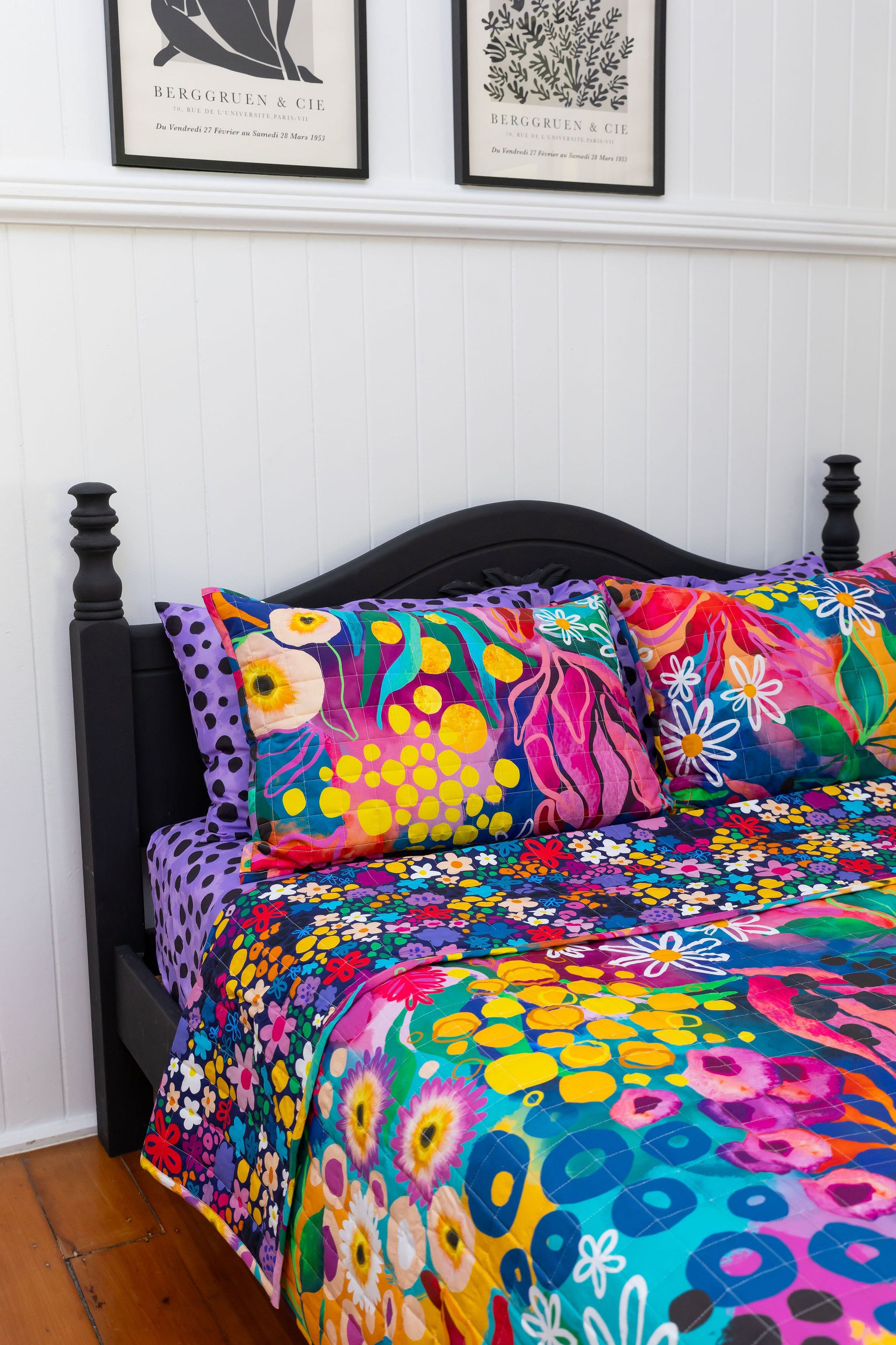 Quilted Coverlet Set in Matilda by Kasey Rainbow
