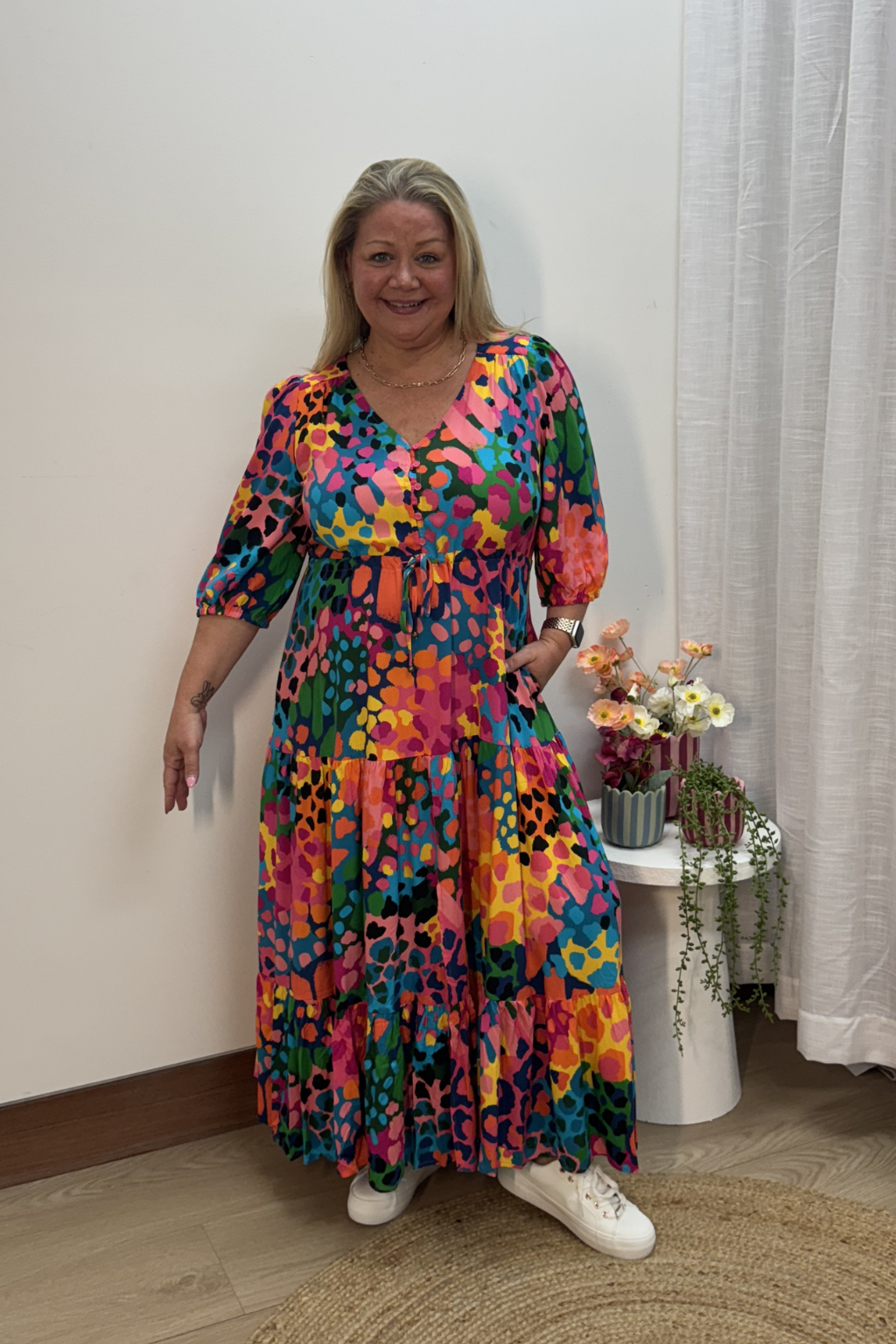 Billie Maxi Dress in Alfie by Kasey Rainbow