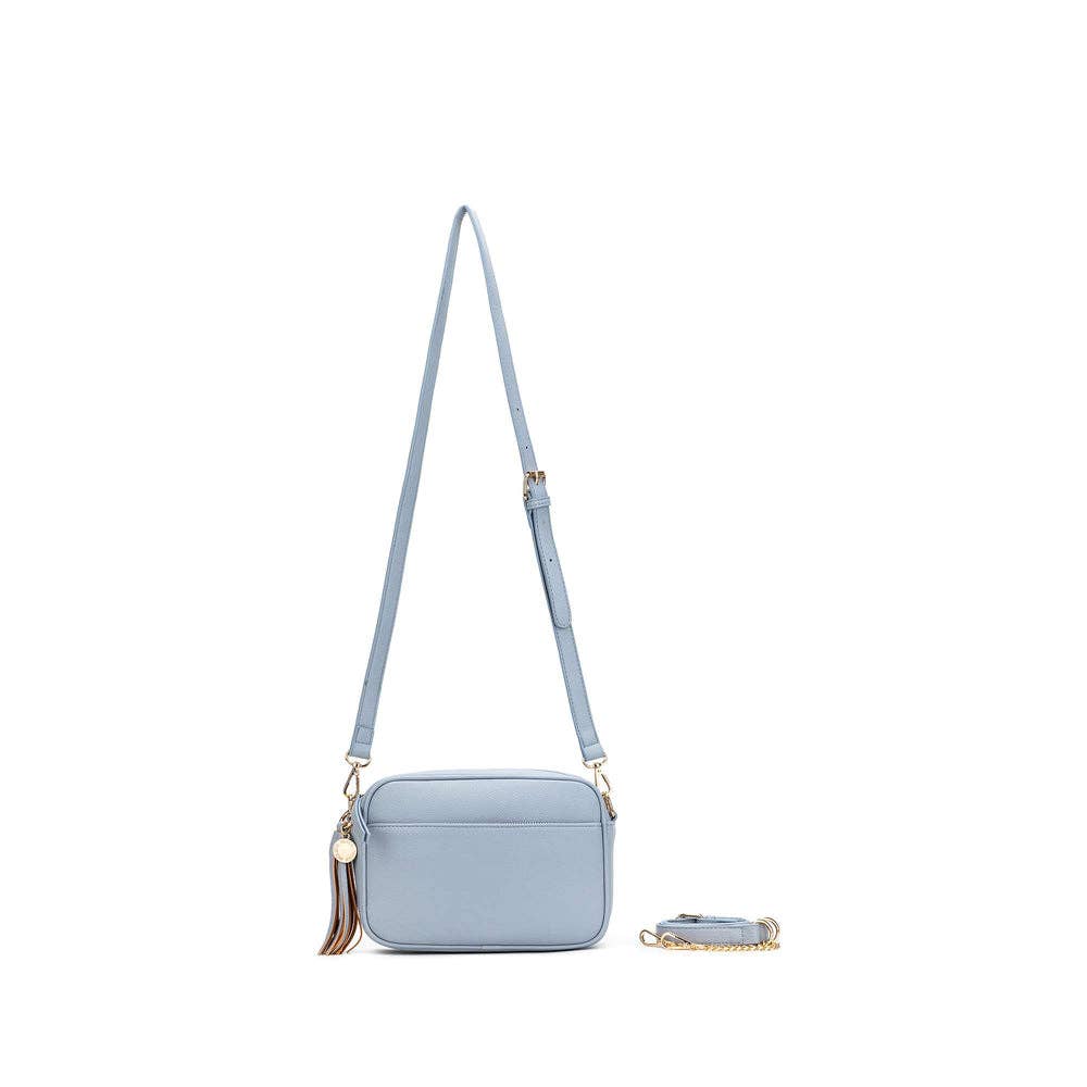 Indie Chambray Crossbody Bag by Black Caviar