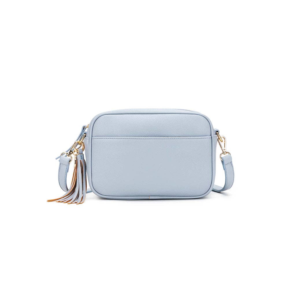 Indie Chambray Crossbody Bag by Black Caviar