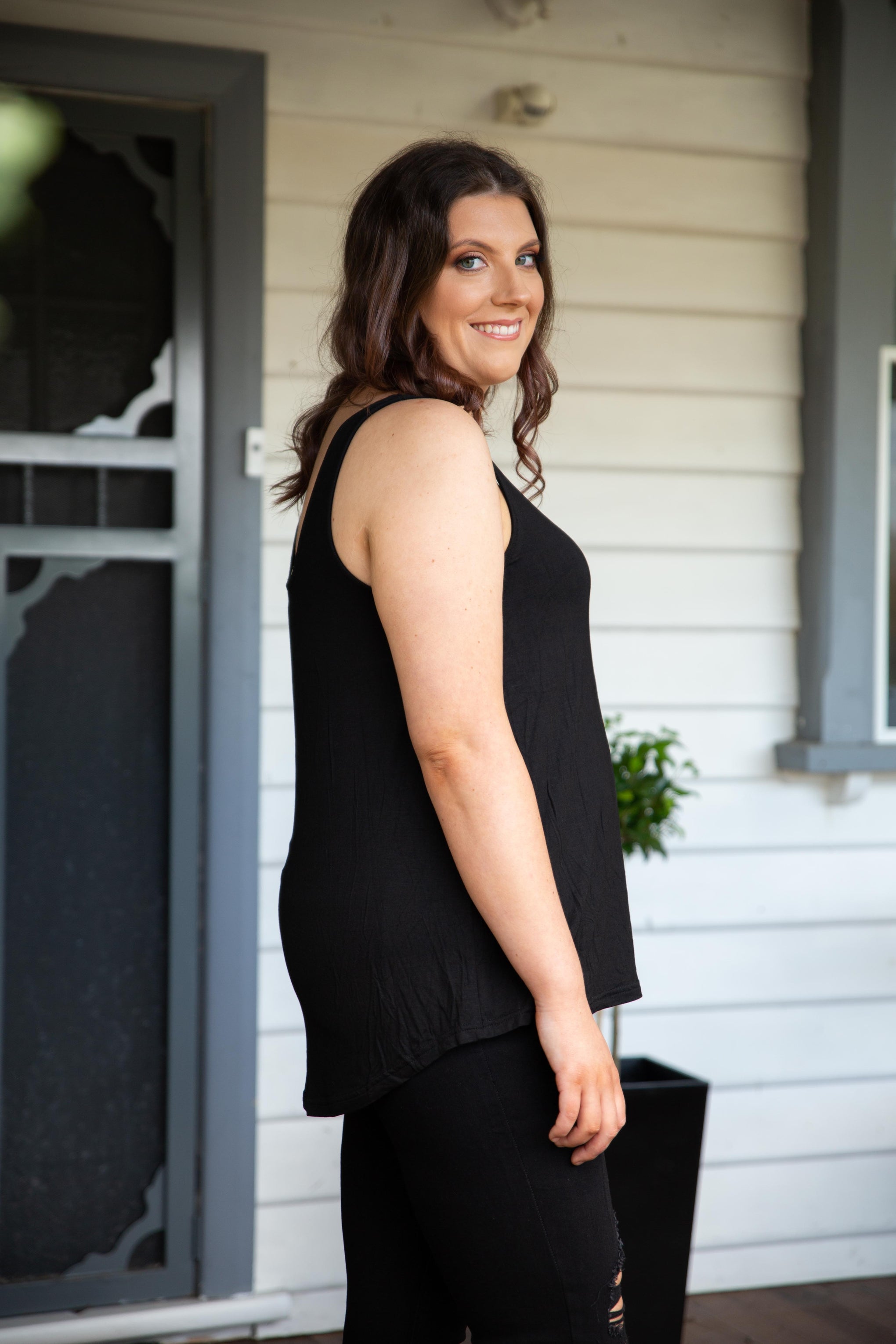 Modal Tovi Tank in Black