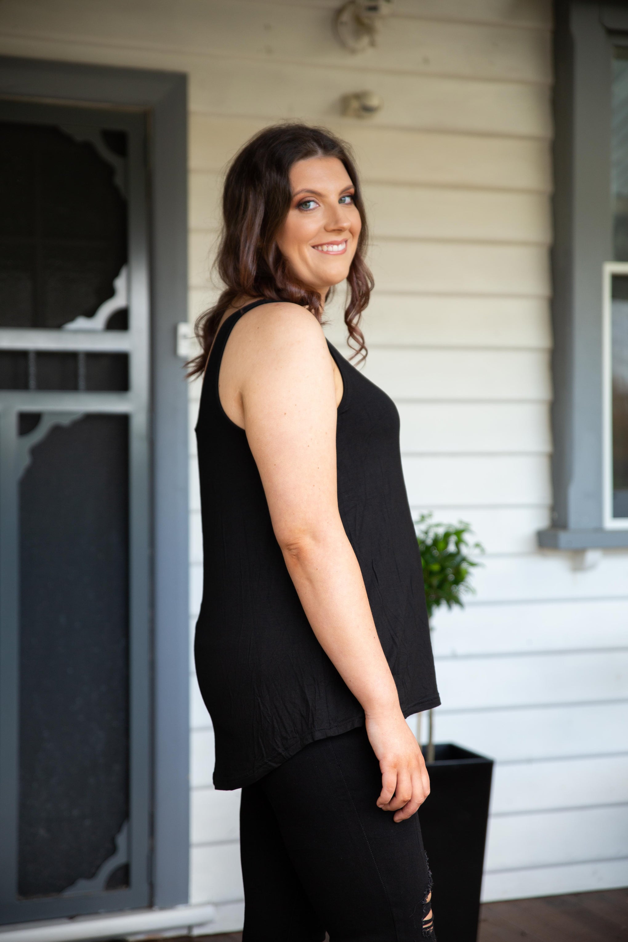 Modal Tovi Tank in Black