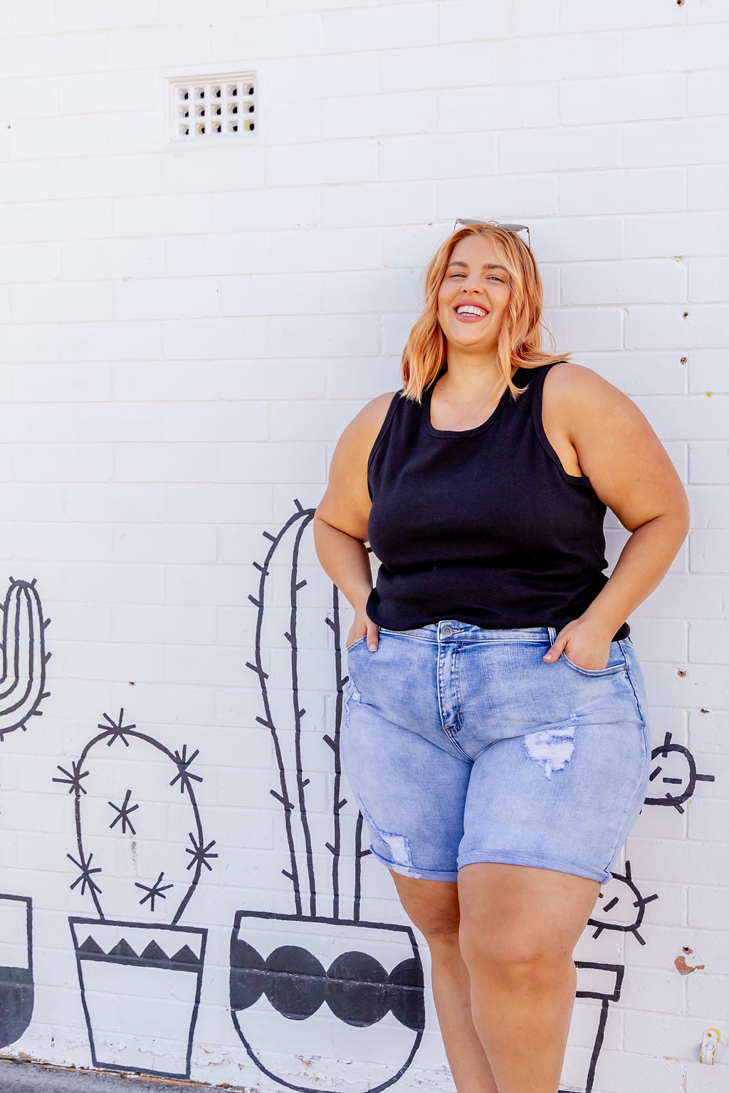 Molly Denim Shorts