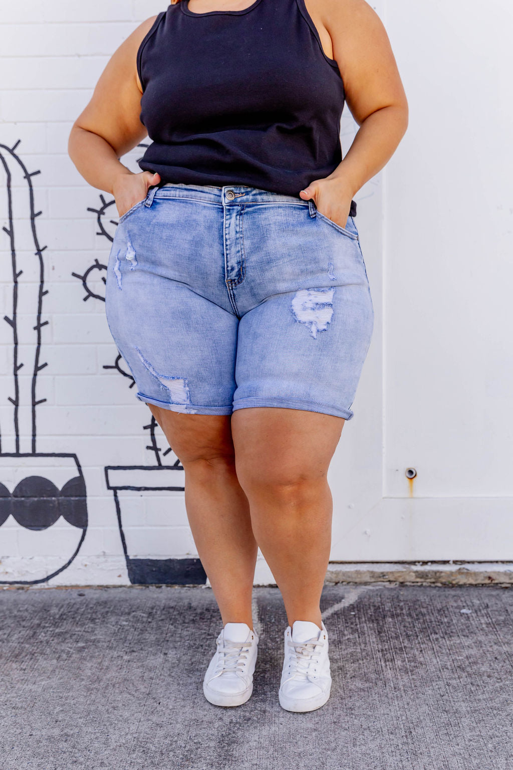 Molly Denim Shorts