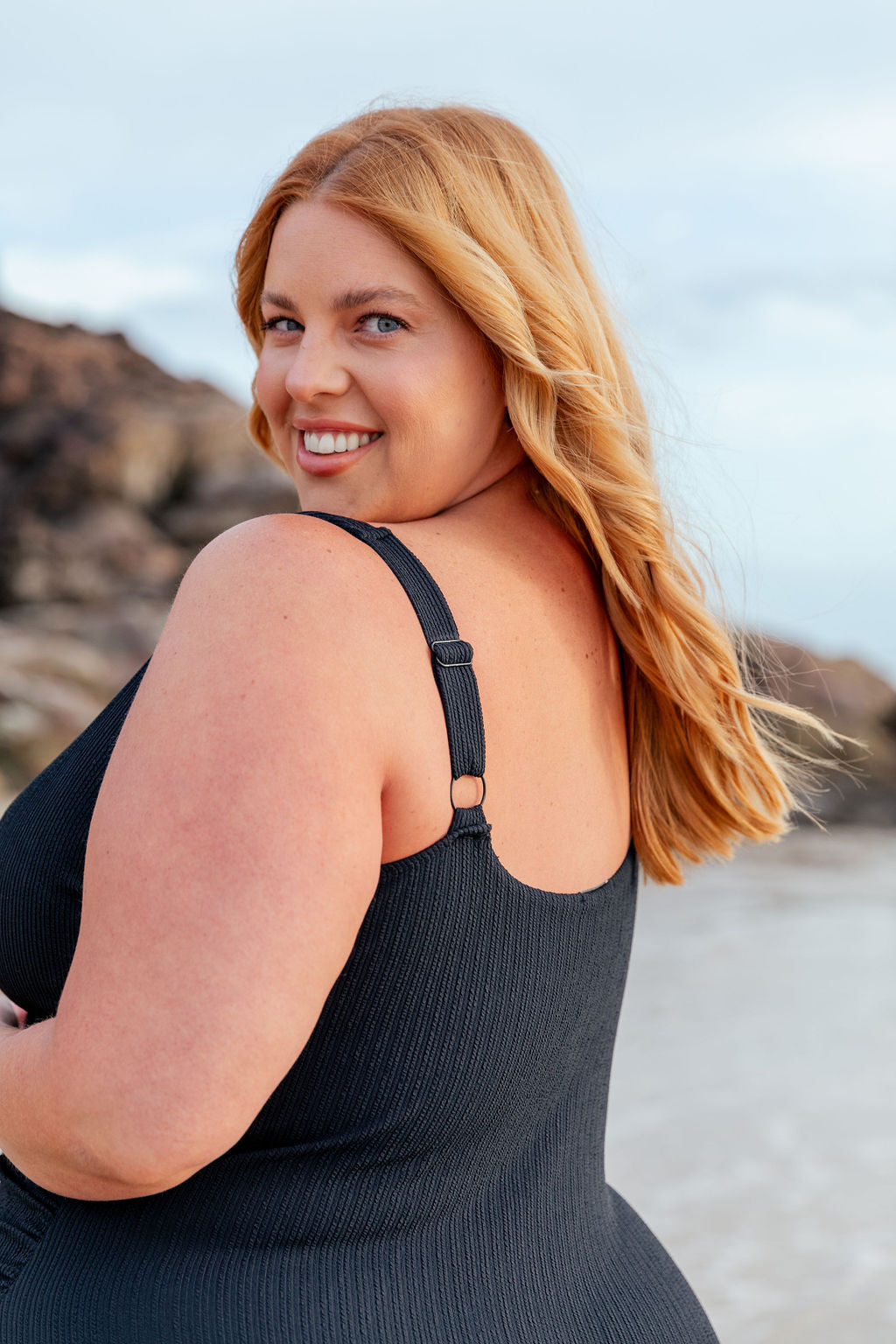 Noosa Tie One Piece in Black