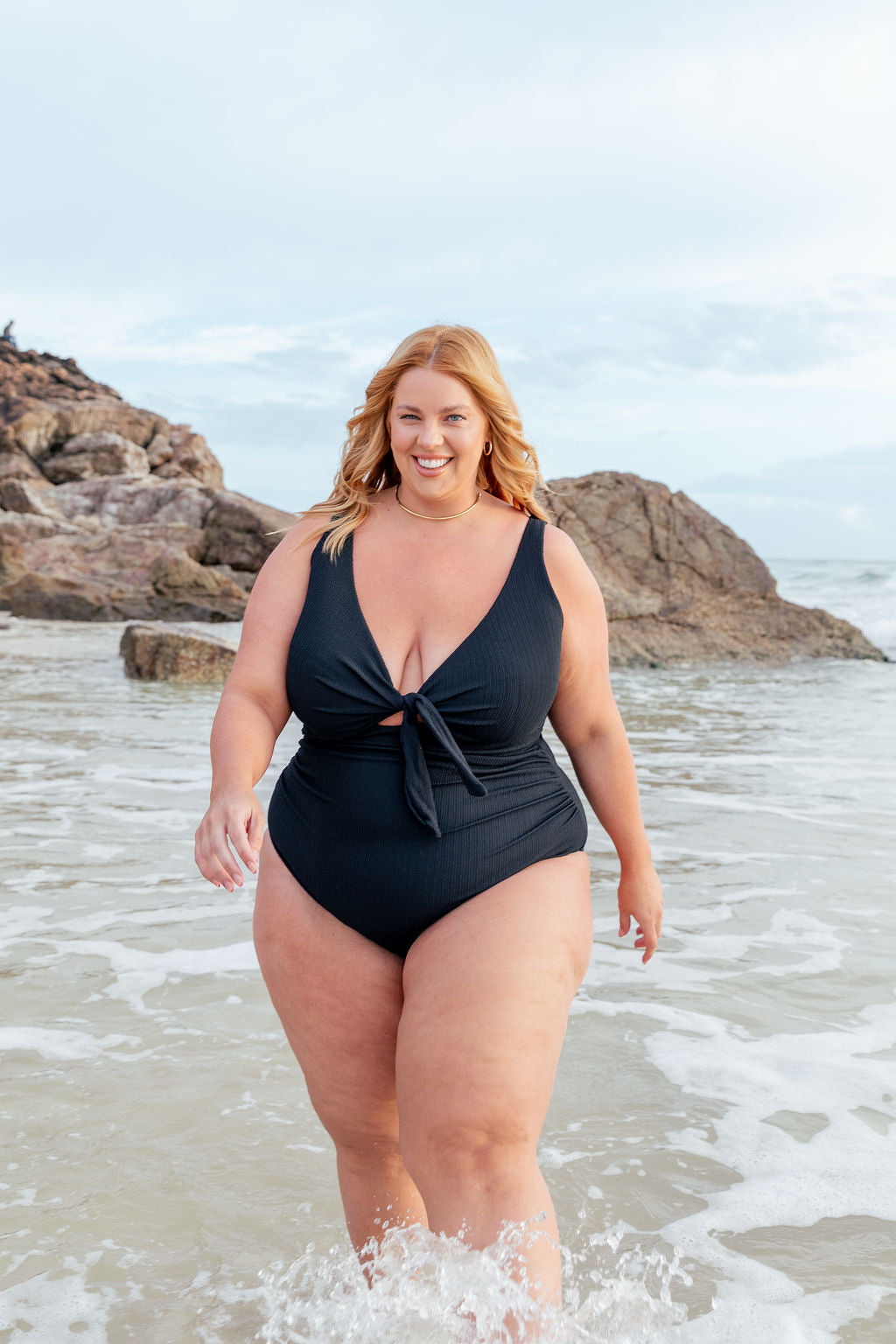 Noosa Tie One Piece in Black