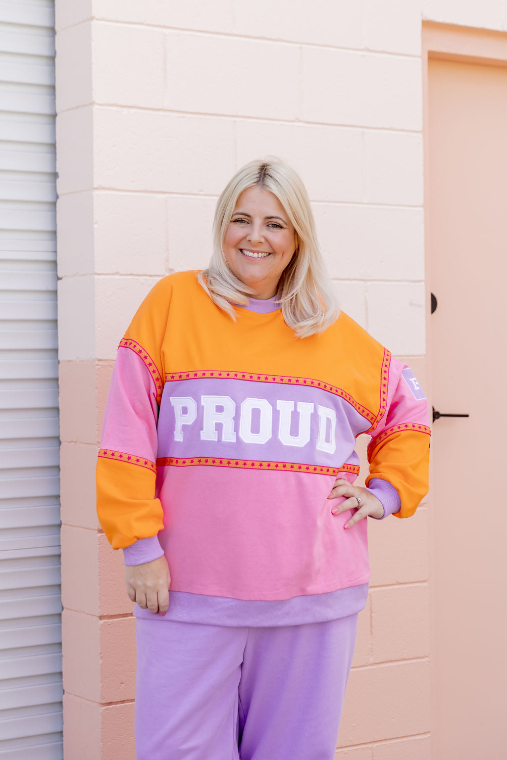Team PP Sweater in Lilac