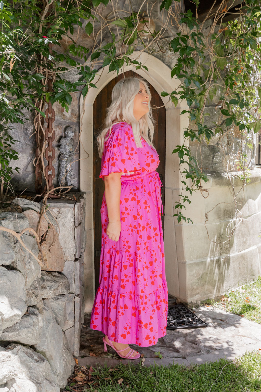 Charlize Dress in Sweet Valentine