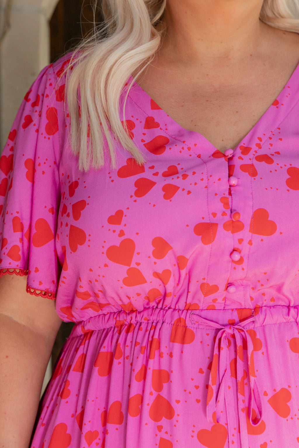 Charlize Dress in Sweet Valentine