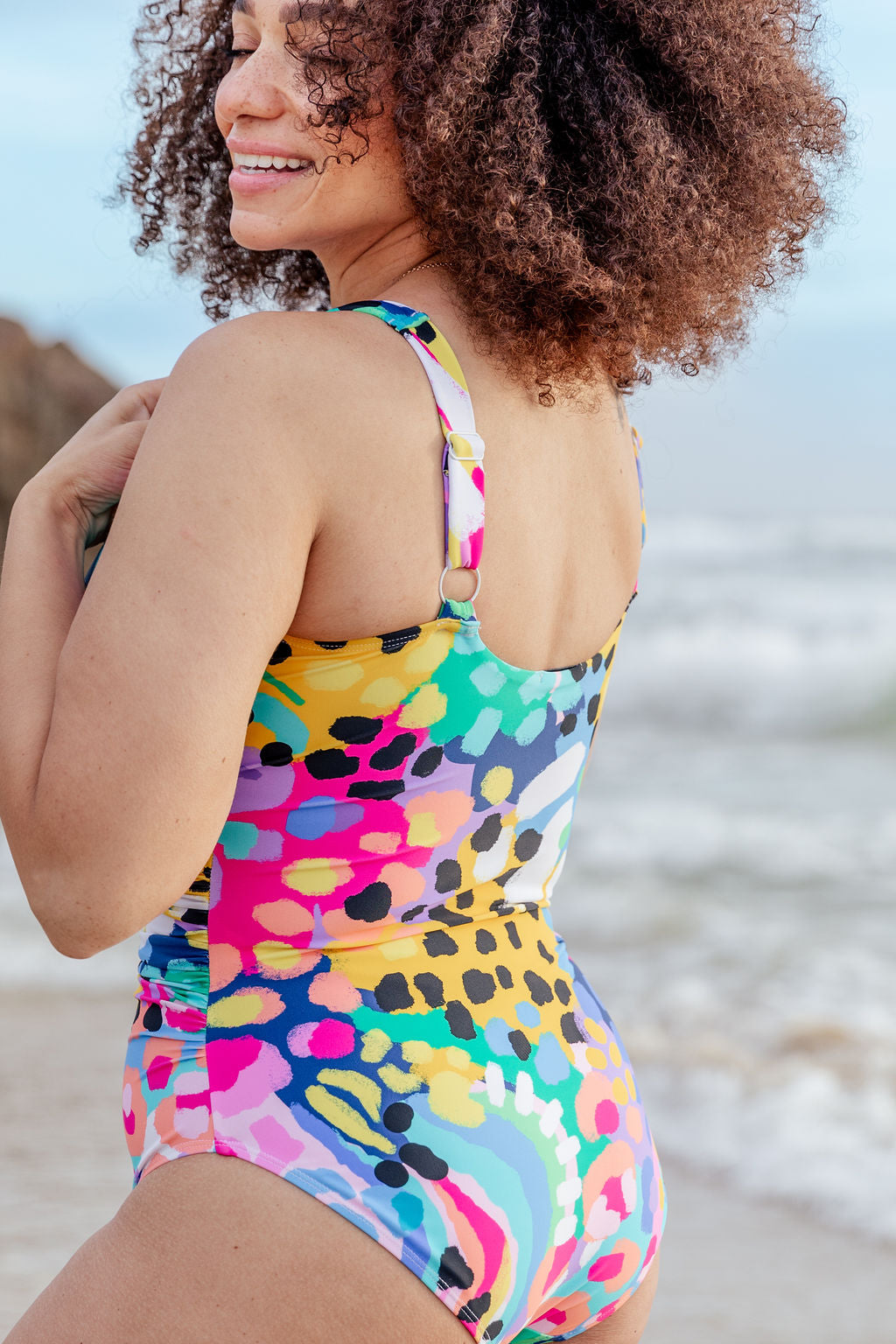 Noosa Tie One Piece in Kasey Swim by Kasey Rainbow