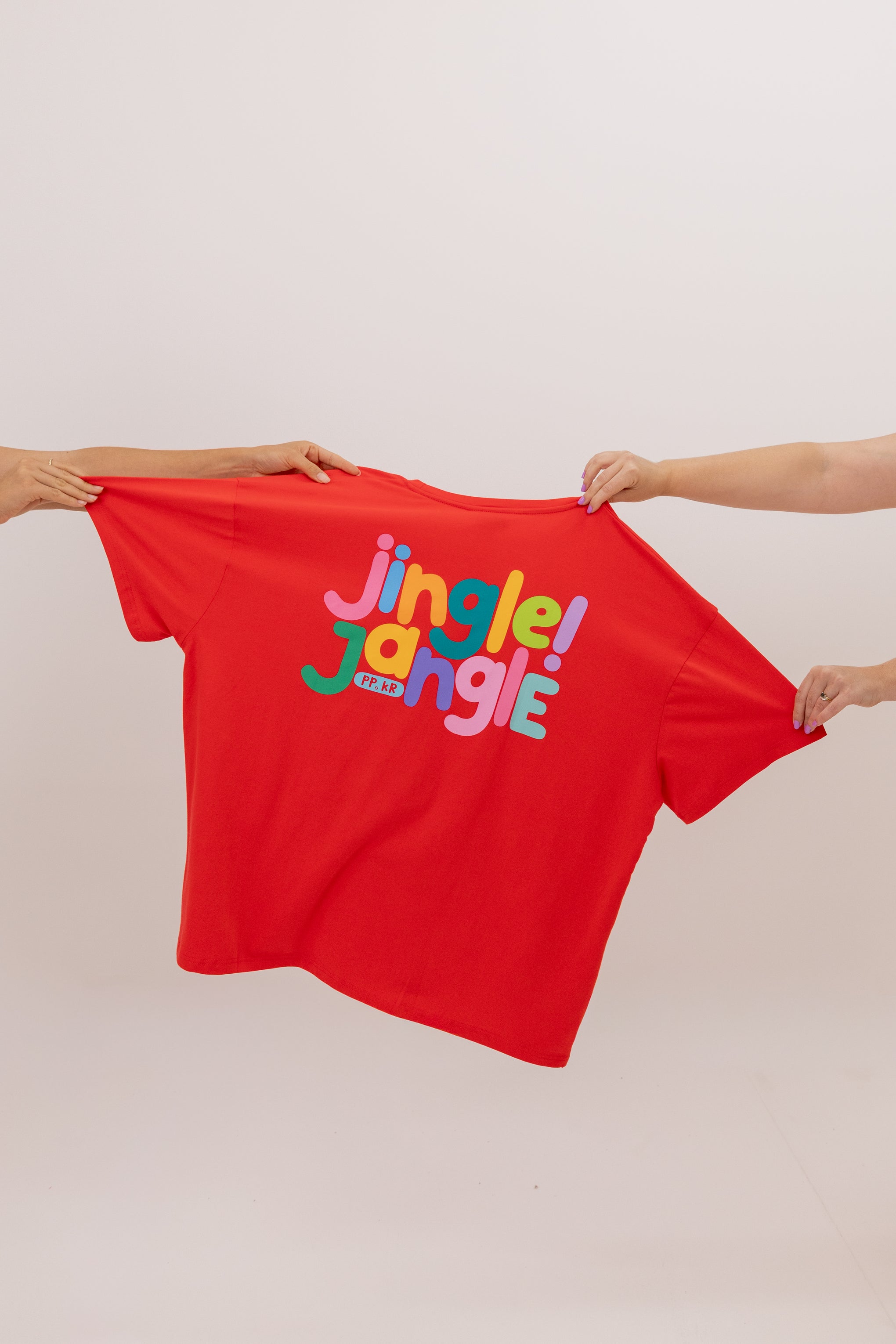 Alfie Oversized T-Shirt in Jingle Jangle by Kasey Rainbow
