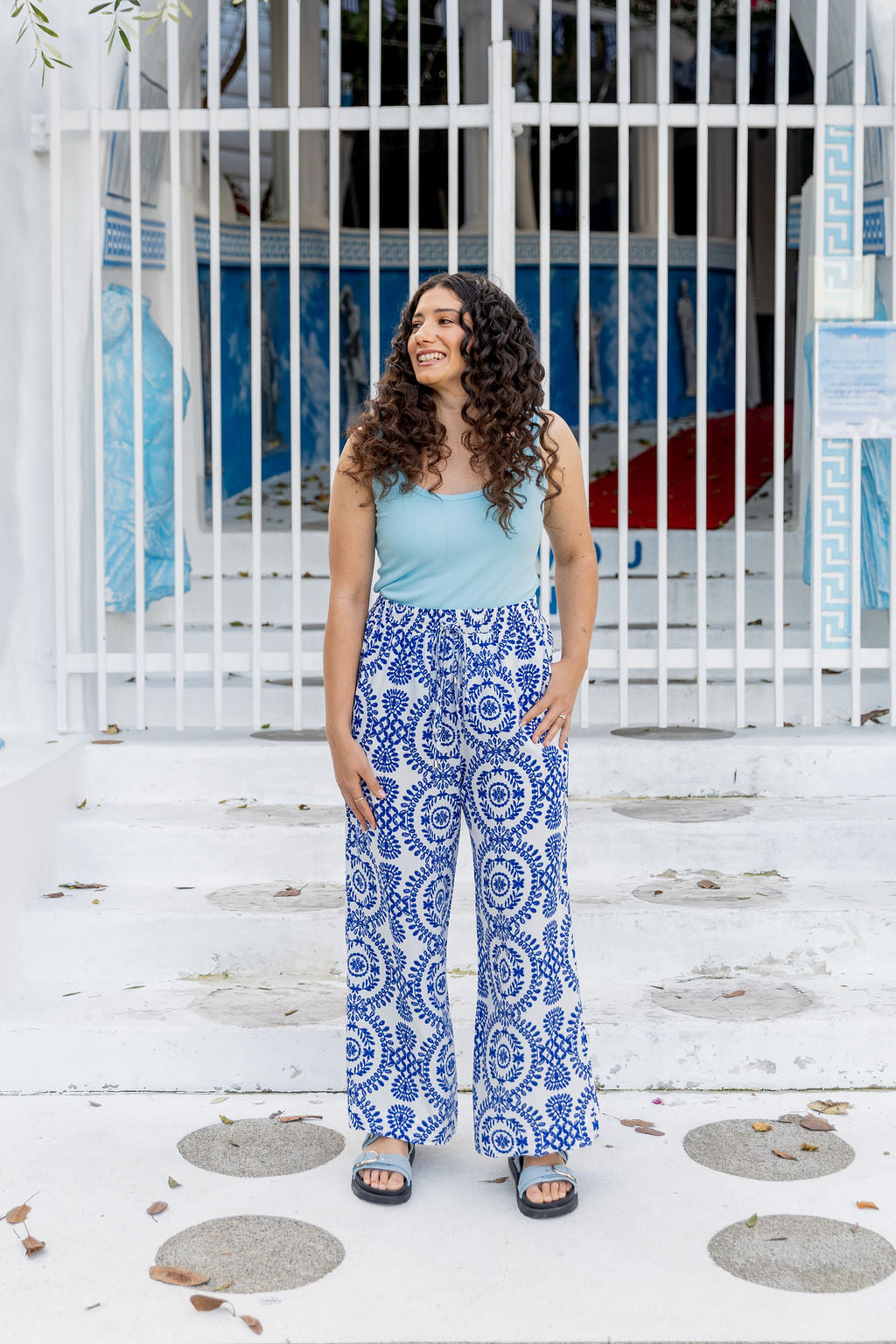 Gina Pants in Mykonos