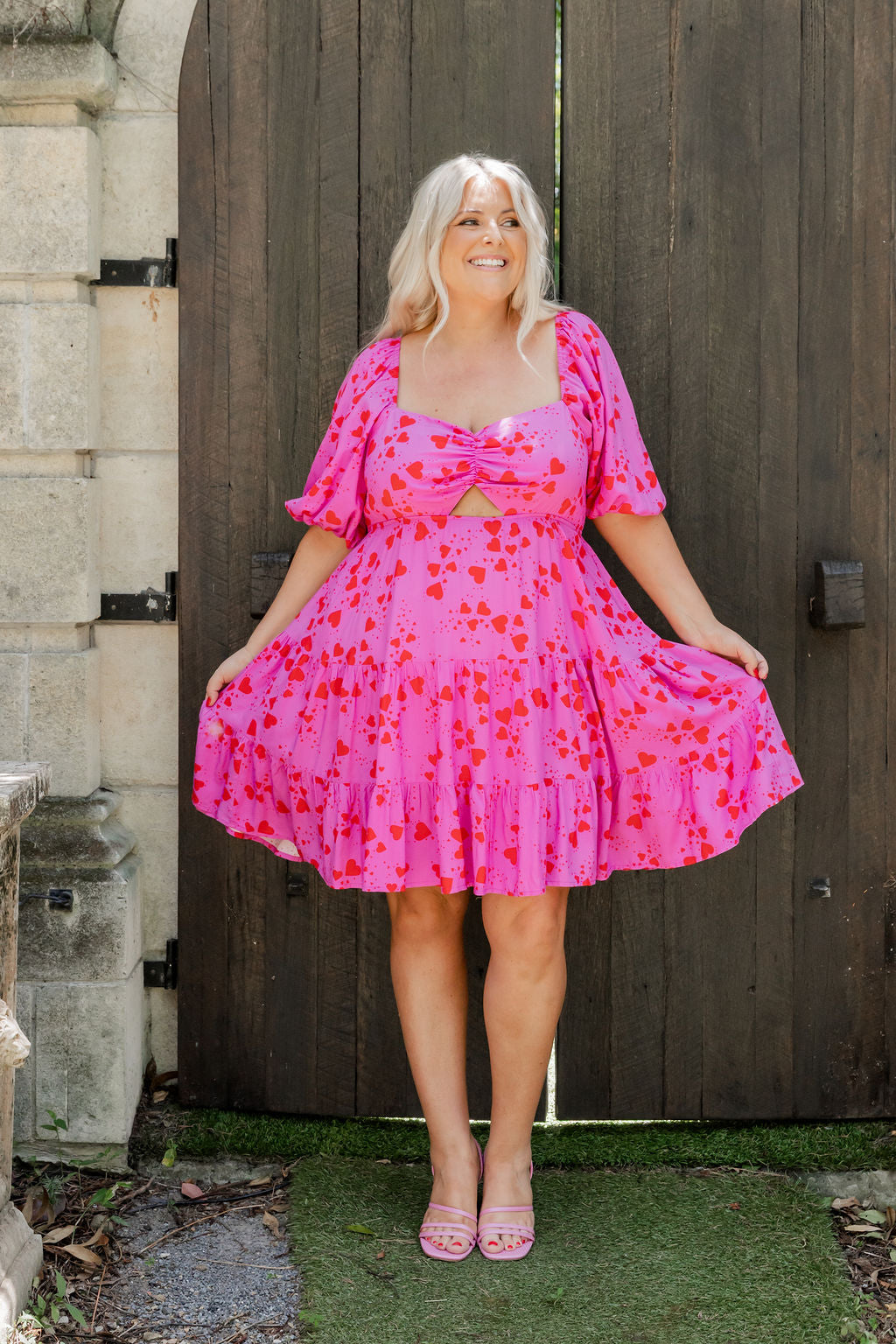 Havana Dress in Sweet Valentine