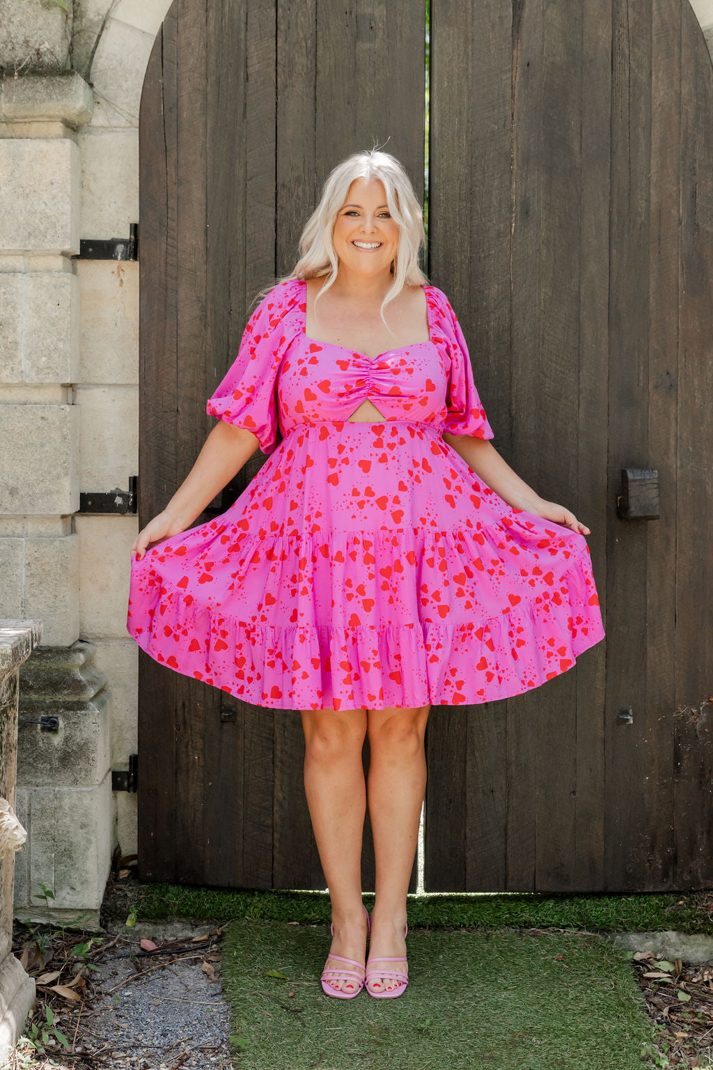 Havana Dress in Sweet Valentine