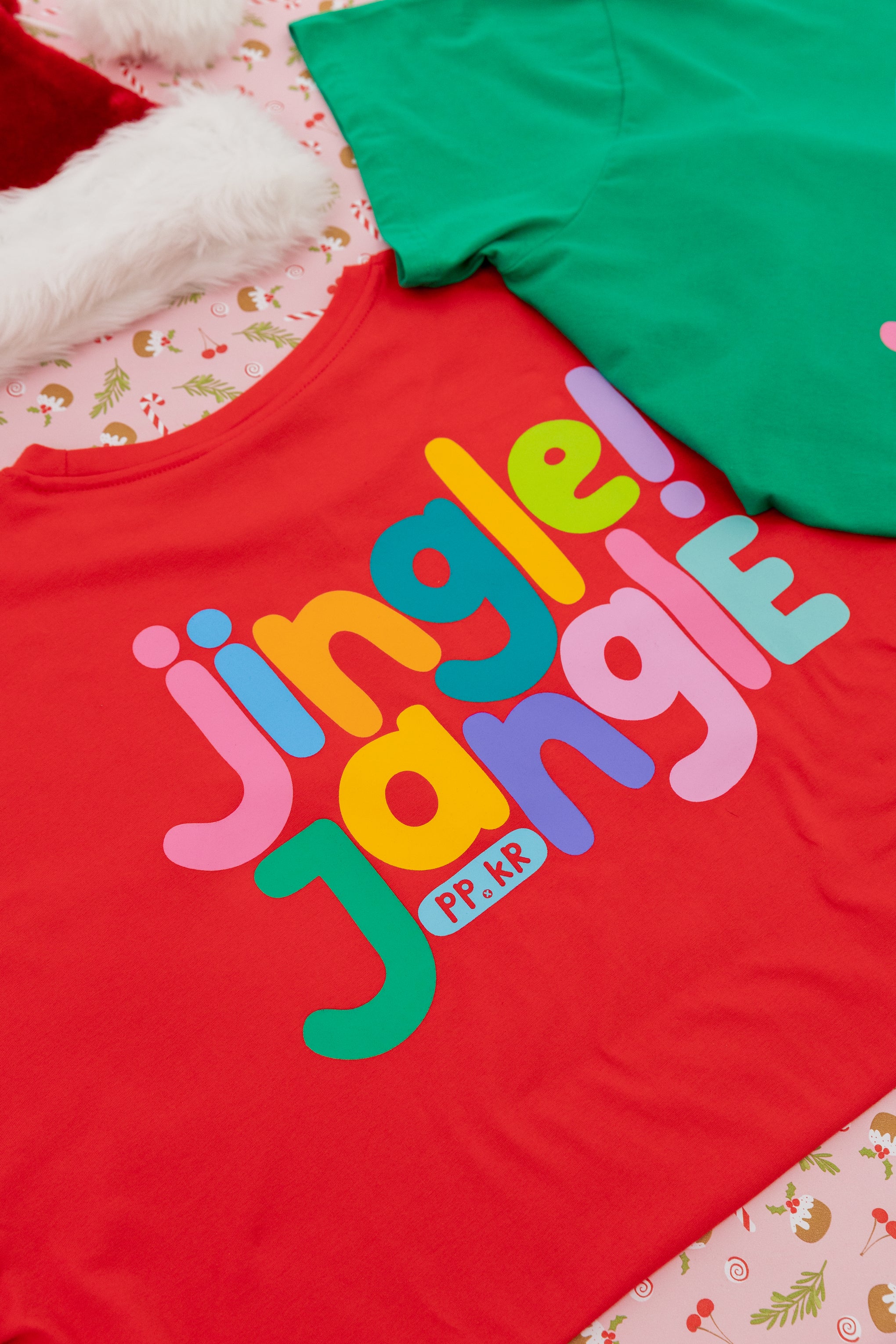 Alfie Oversized T-Shirt in Jingle Jangle by Kasey Rainbow