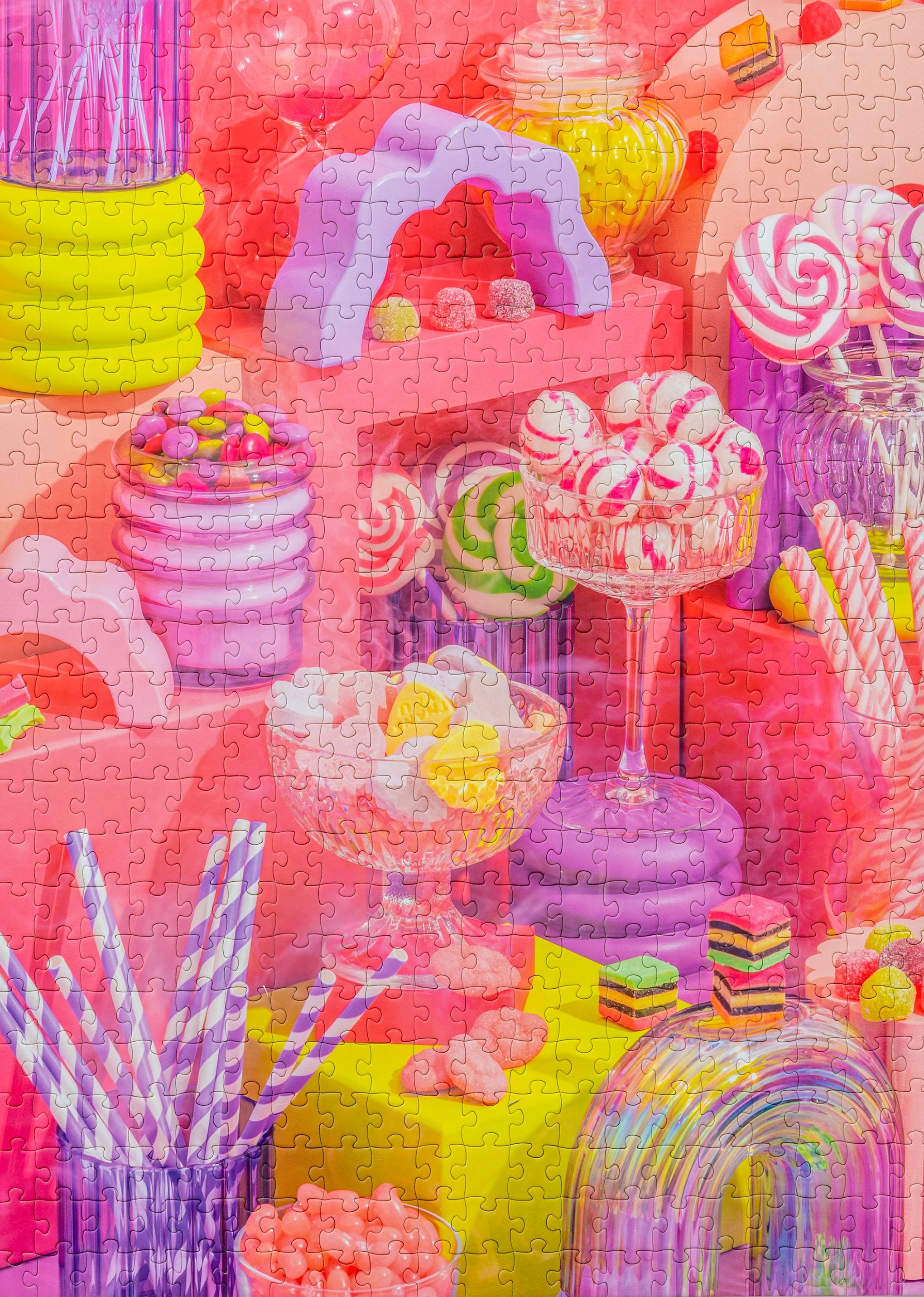 Sweet Dreams 500 Piece Jigsaw Puzzle Game w/ Canvas Bag