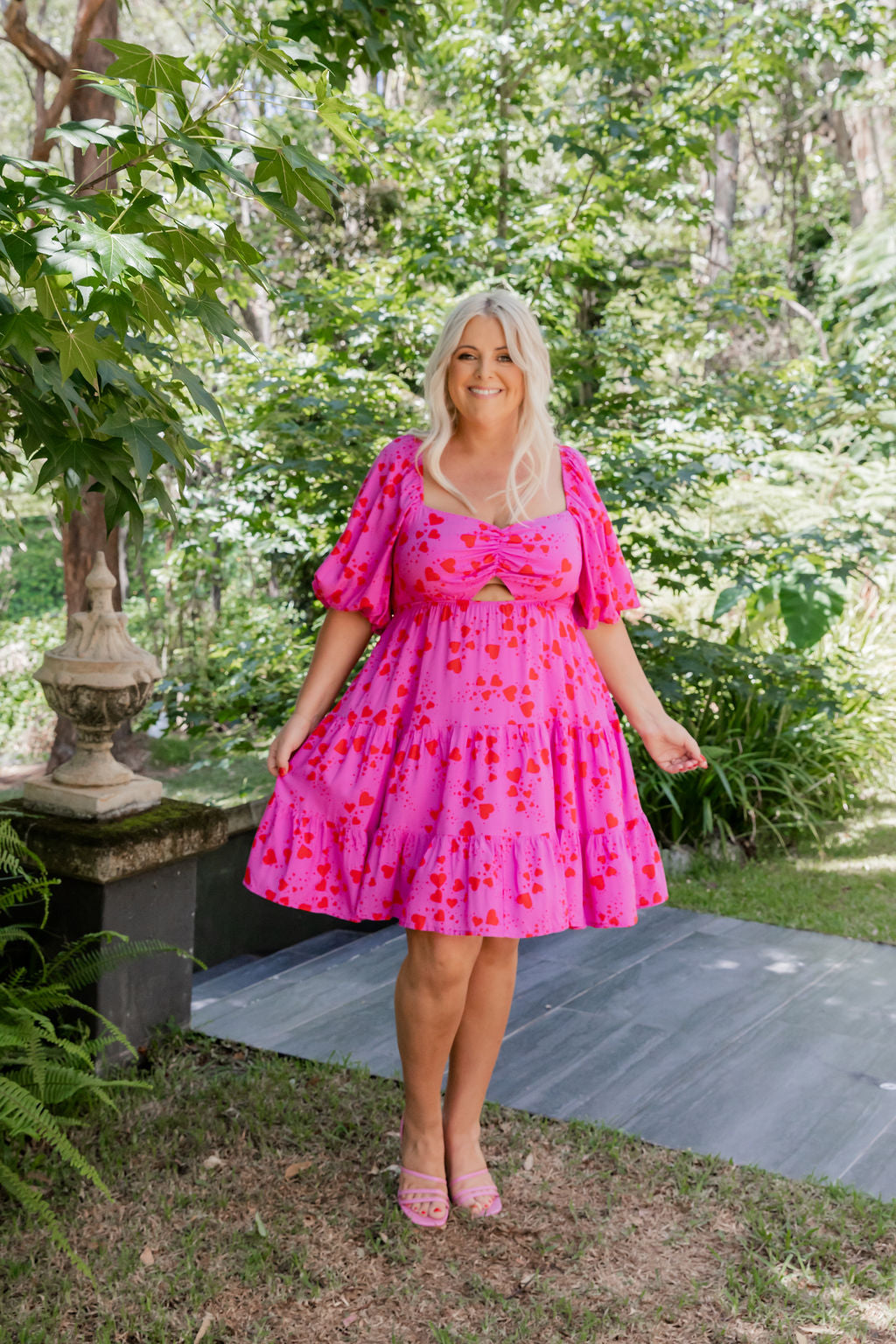 Havana Dress in Sweet Valentine