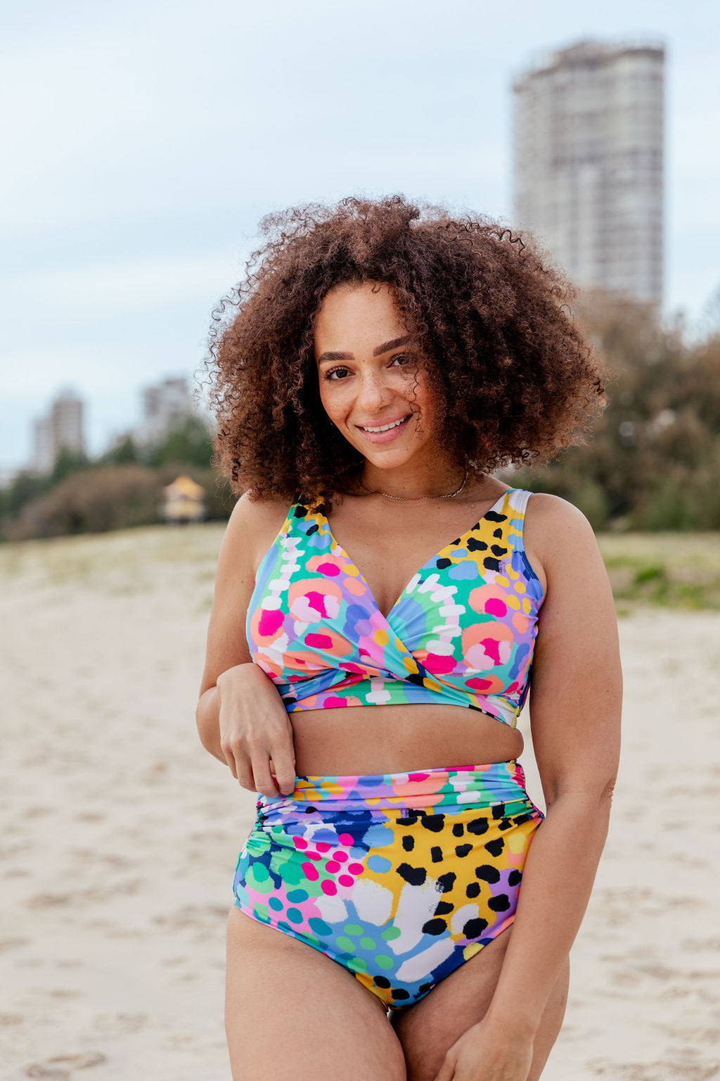 Burleigh Bikini Top in Kasey Swim by Kasey Rainbow