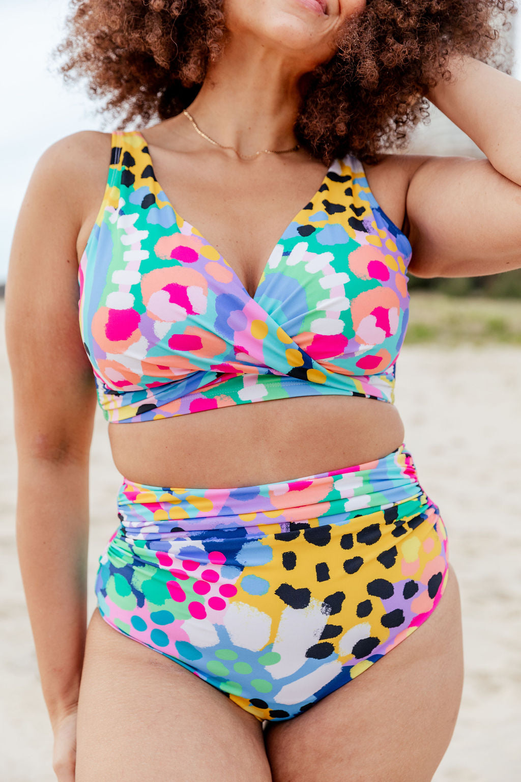 Burleigh Bikini Top in Kasey Swim by Kasey Rainbow