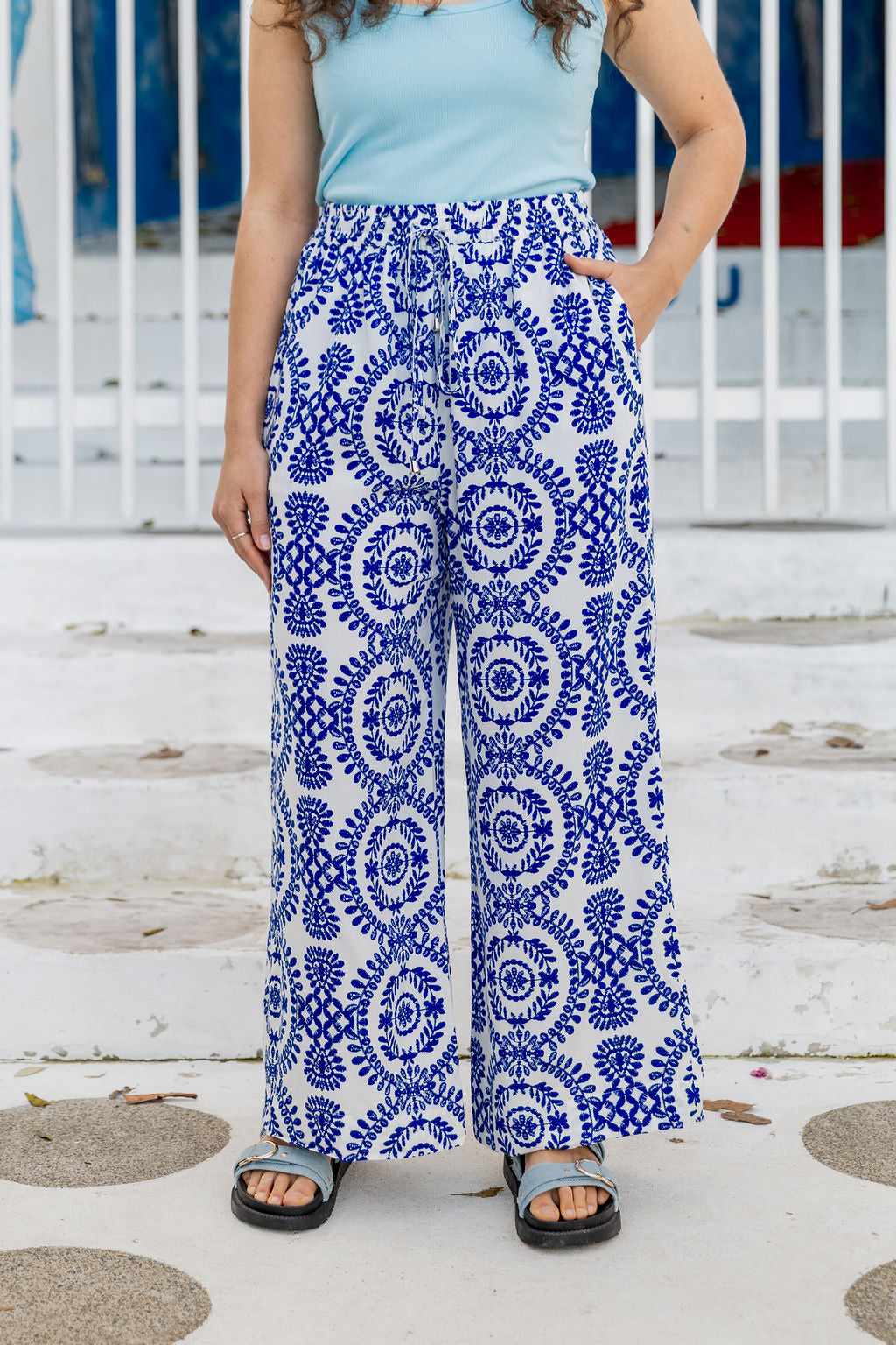 Gina Pants in Mykonos