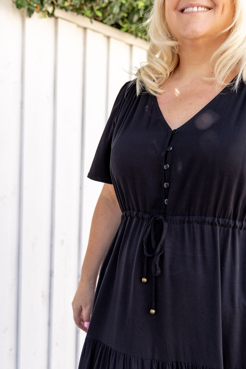 Bonnie Maxi Dress in Black