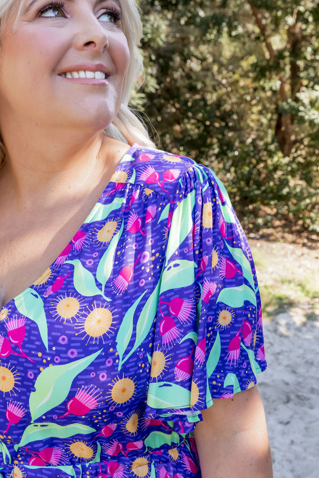 Bonnie Maxi Dress in Gumnuts
