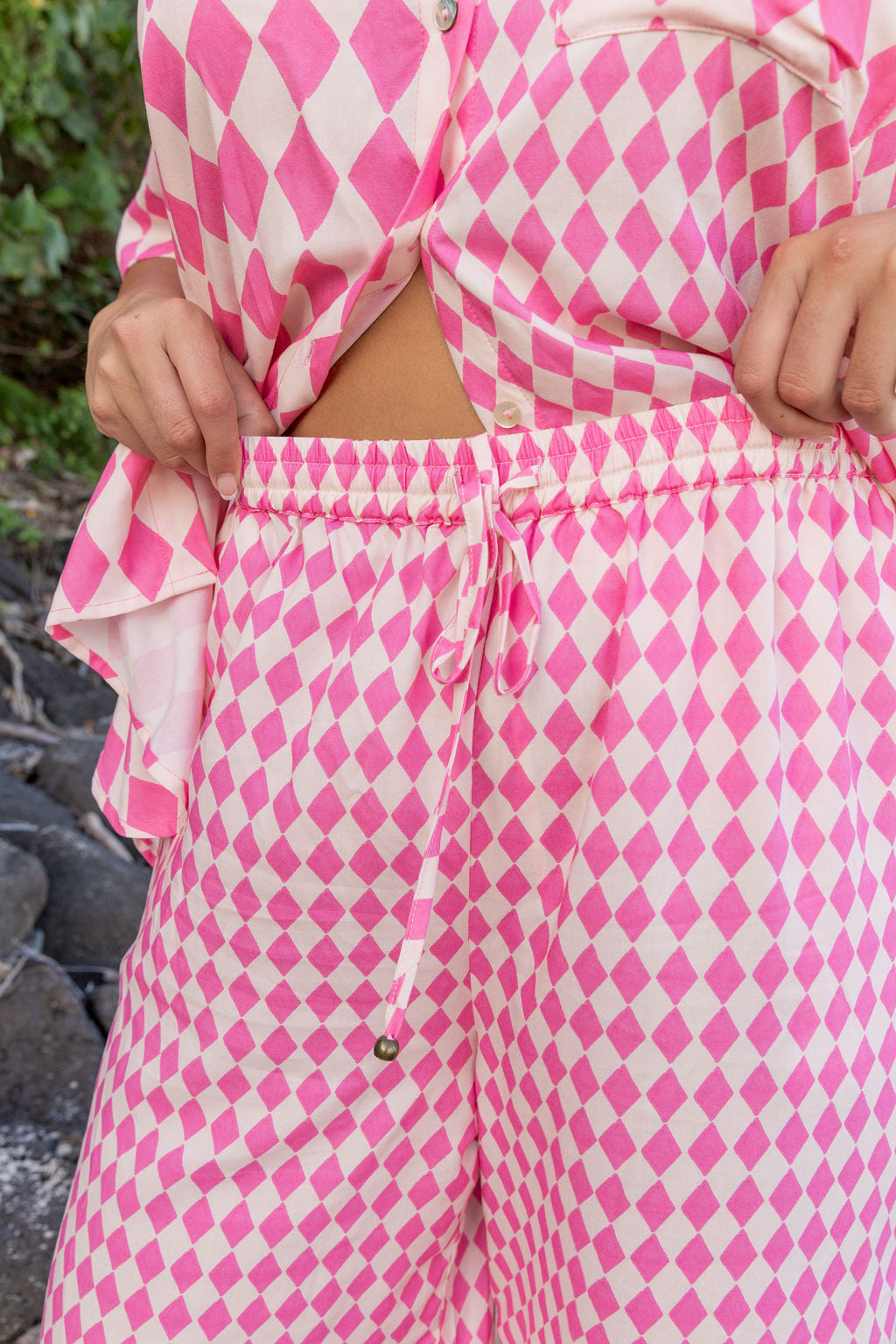 Gina Pants in Sorrento Pink