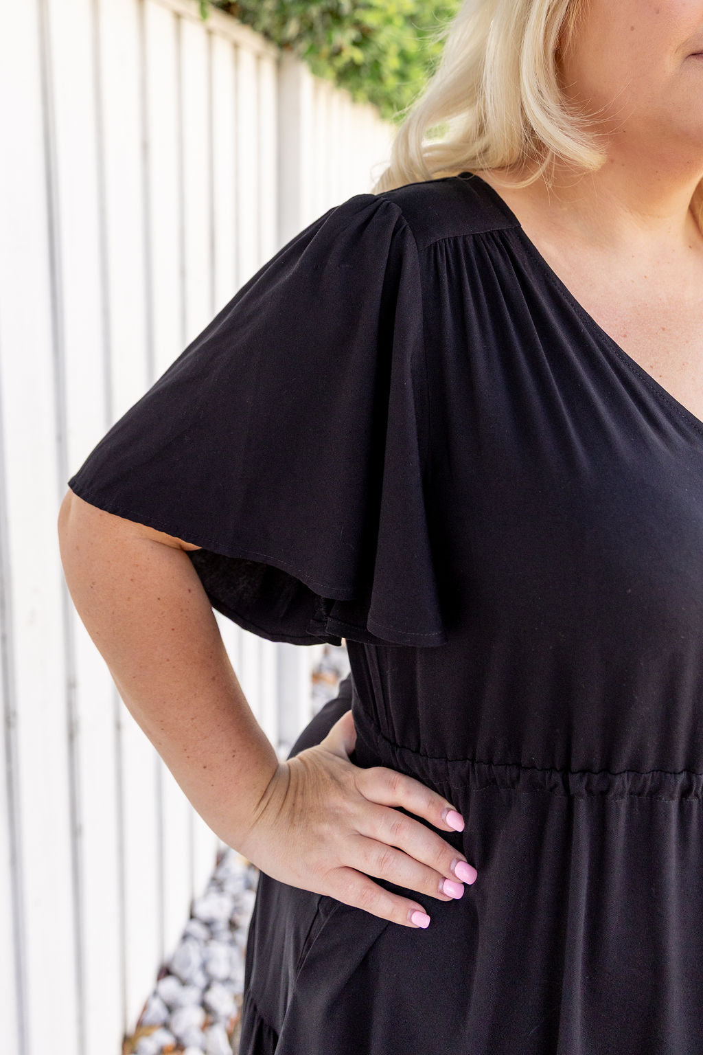 Bonnie Maxi Dress in Black