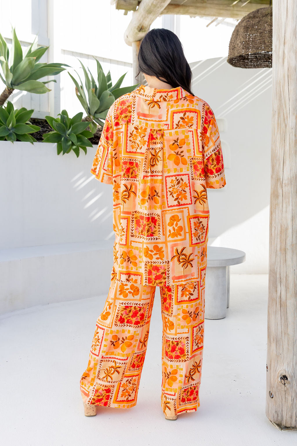 Samara Shirt in Sunkissed Mosaic